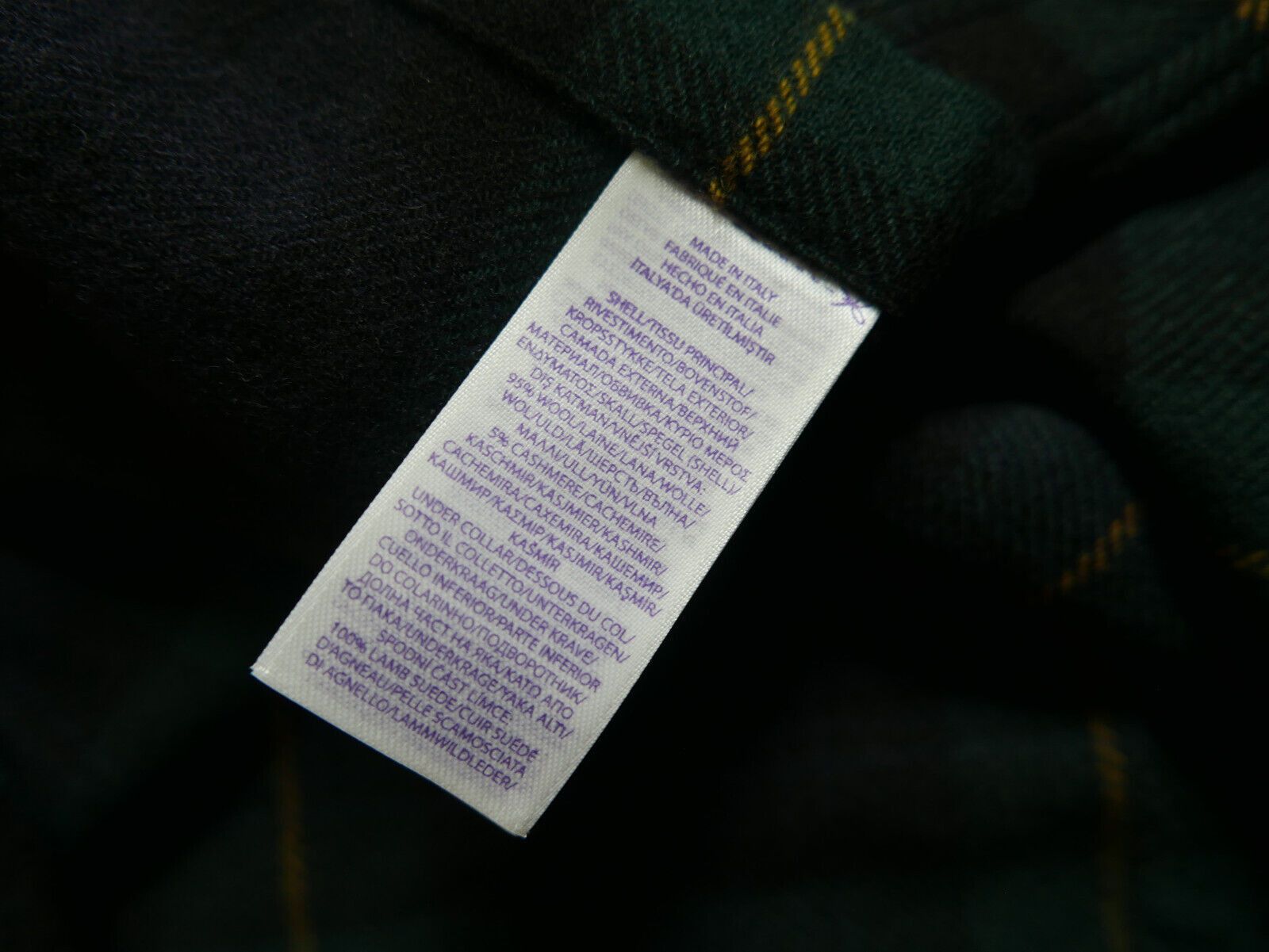 Ralph Lauren Purple Label Ralph Lauren Purple Label Shirt Green Tartan Plaid NWT L Size US L / EU 52-54 / 3 - 4 Thumbnail