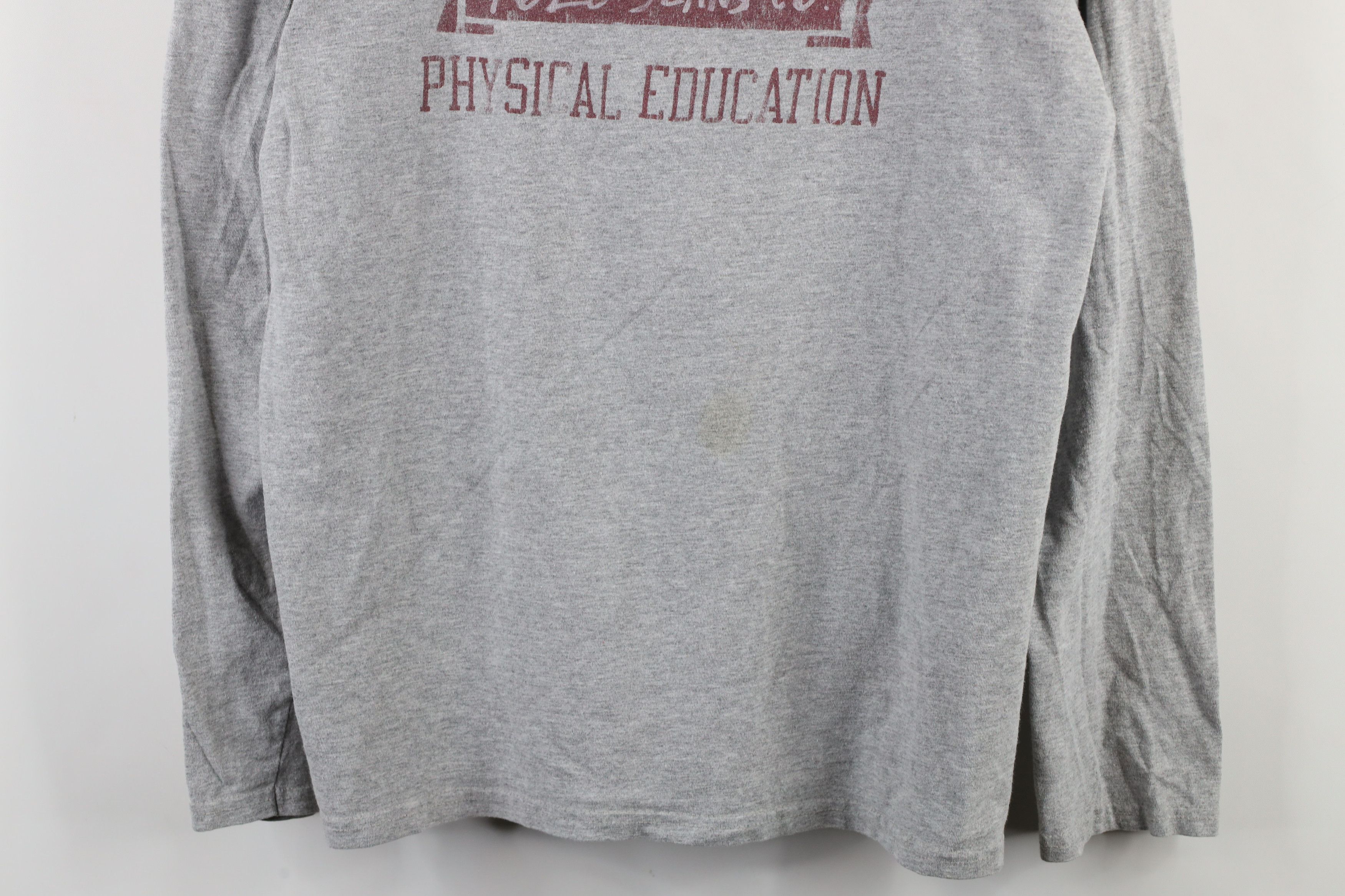 Ralph Lauren × Vintage Vintage Ralph Lauren Physical Education Long Sleeve T-Shirt Size US M / EU 48-50 / 2 - 3 Thumbnail