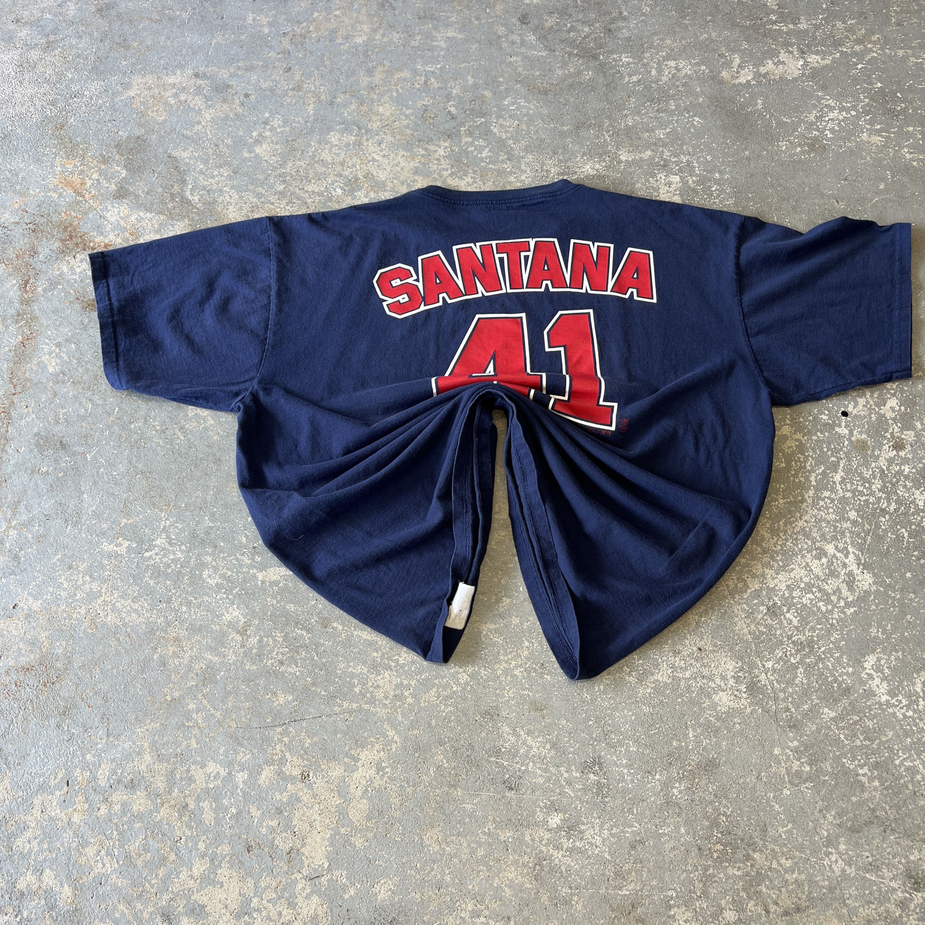 Majestic Vintage Cleveland Santana #41 Baseball Jersey T-Shirt Size US XXL / EU 58 / 5 - 3 Thumbnail