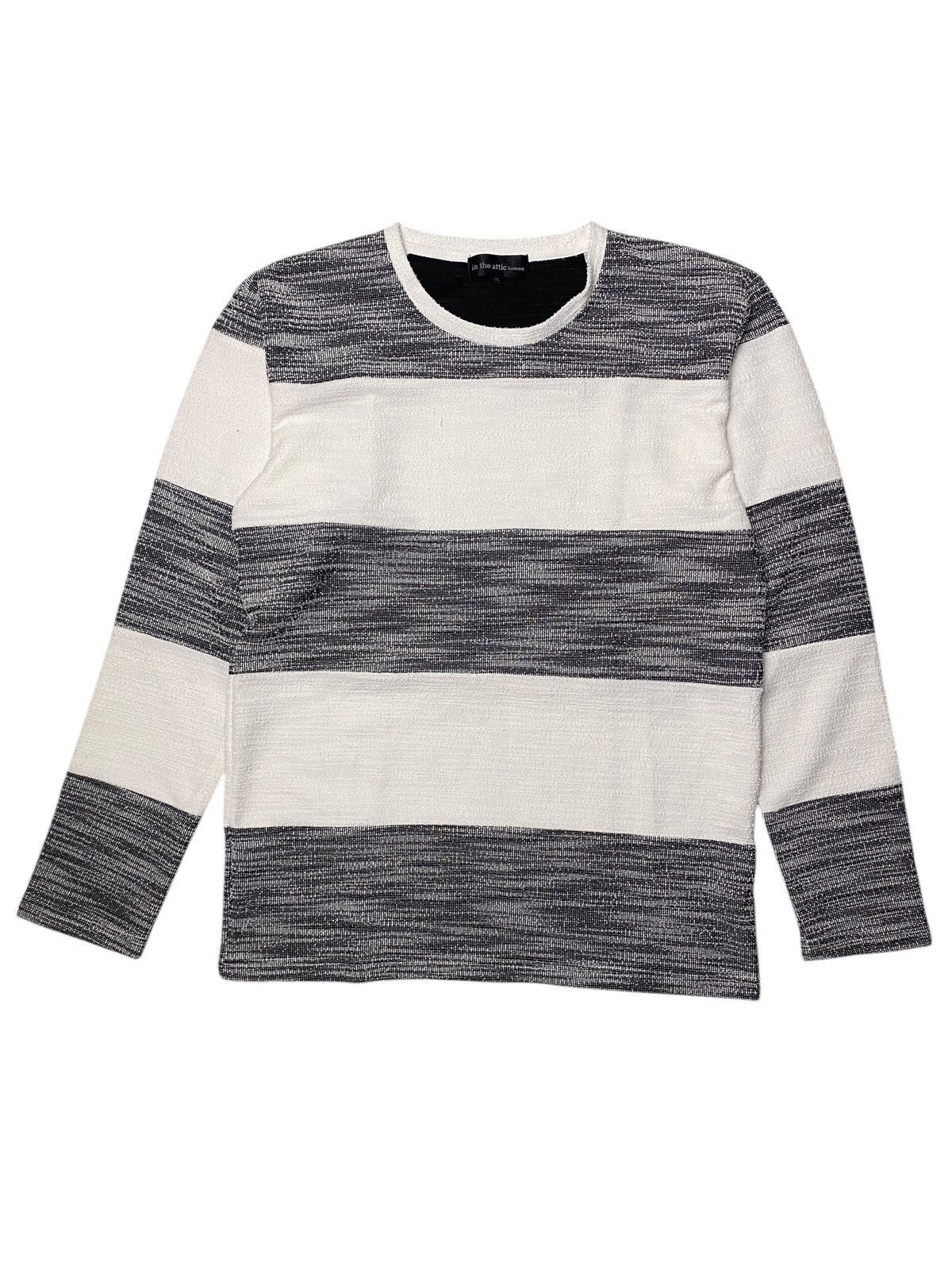 If Six Was Nine 2000's In The Attic Homme Two Tone Longsleeve Size US M / EU 48-50 / 2 - 1 Thumbnail
