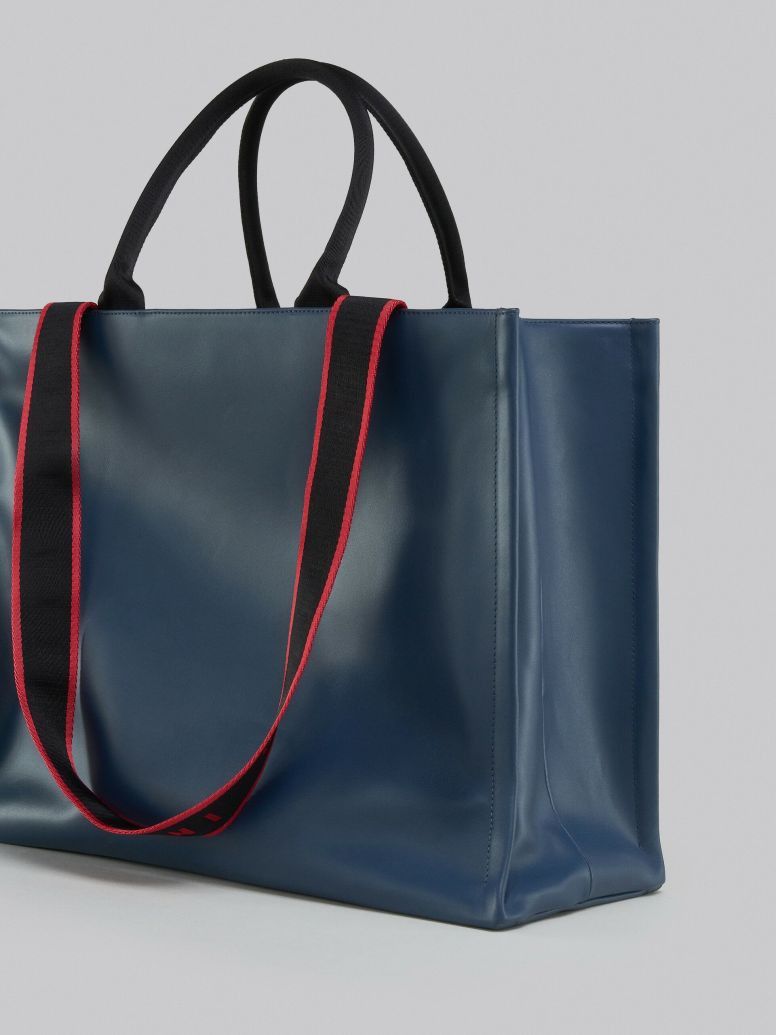 Marni o1srvl11e0624 Tote Bag in Blue Size ONE SIZE - 4 Thumbnail
