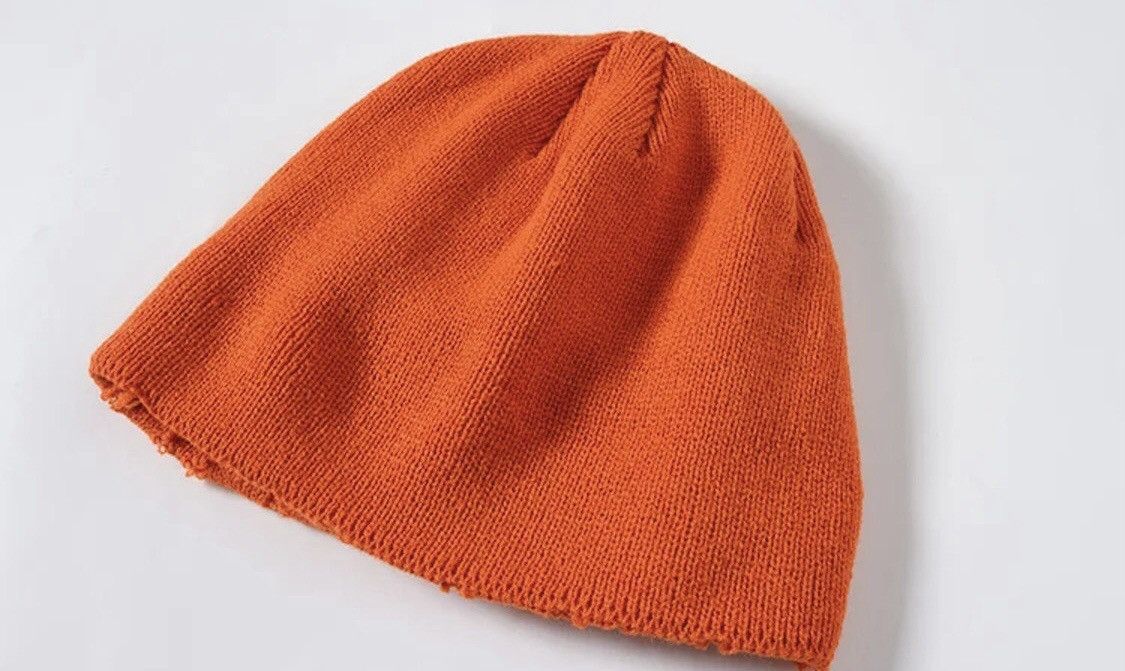 Other Beanies Hats Ripped Holes Knitted Size ONE SIZE - 7 Thumbnail