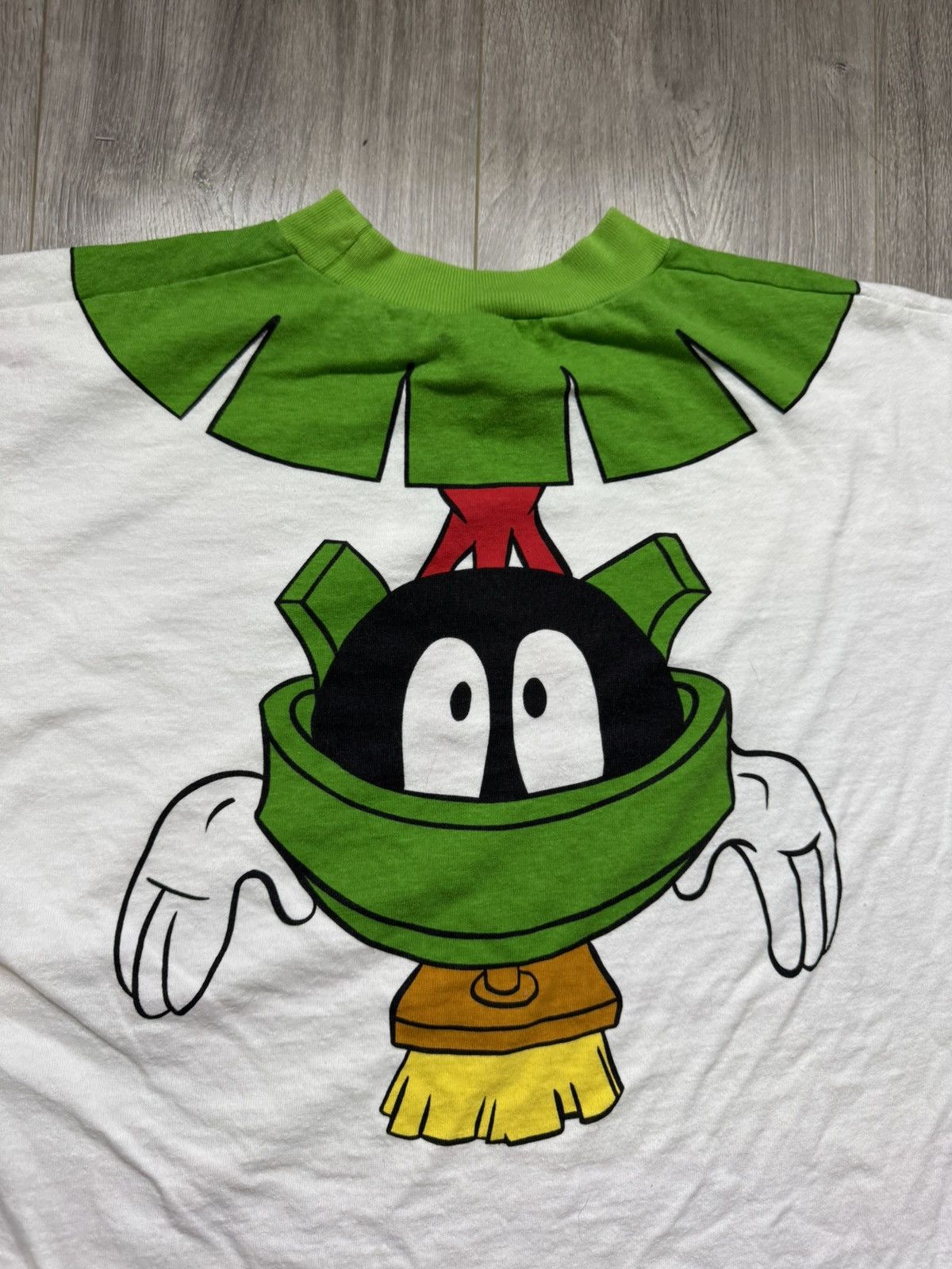 Warner Bros Vintage 1998 Marvin the Martian “Unworldly” AOP TShirt Size US L / EU 52-54 / 3 - 3 Thumbnail