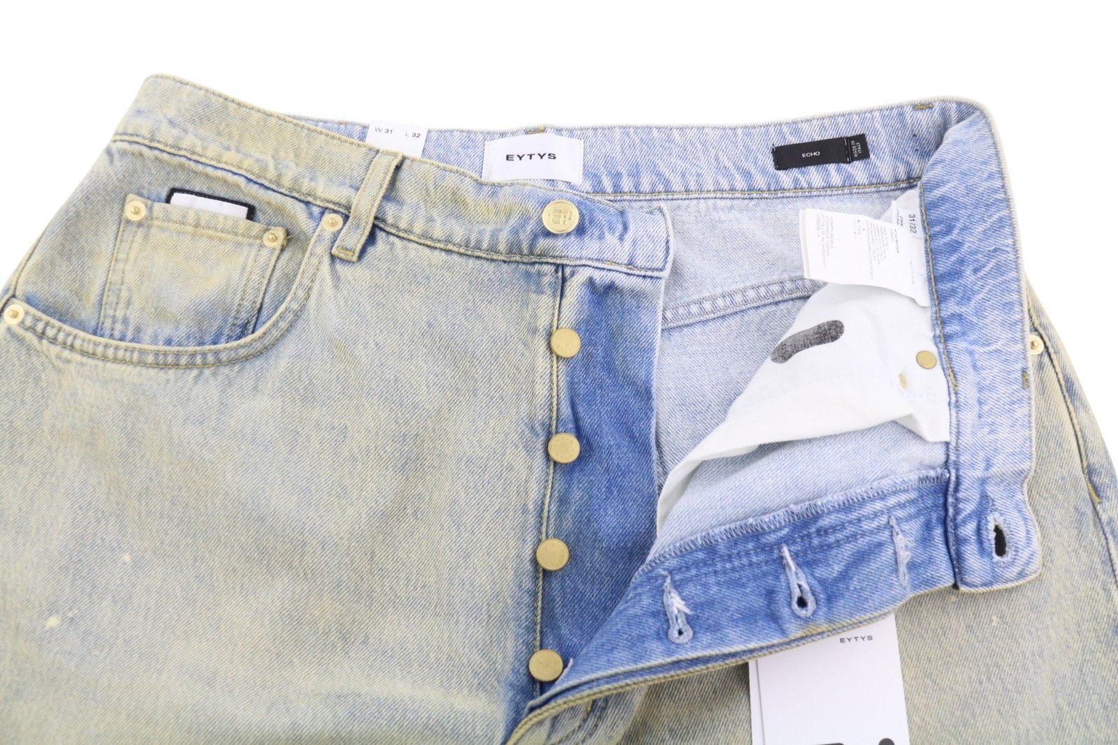 Eytys ECHO BRONZE ULTRA BAGGY W31/L32 Aged Look RRP370 88870 Size US 31 - 6 Thumbnail