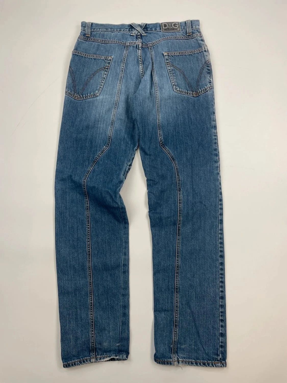 Dolce & Gabbana Dolce Gabbana 00’s Pockets Patchwork Jeans Pants Denim Size US 32 / EU 48 - 6 Thumbnail