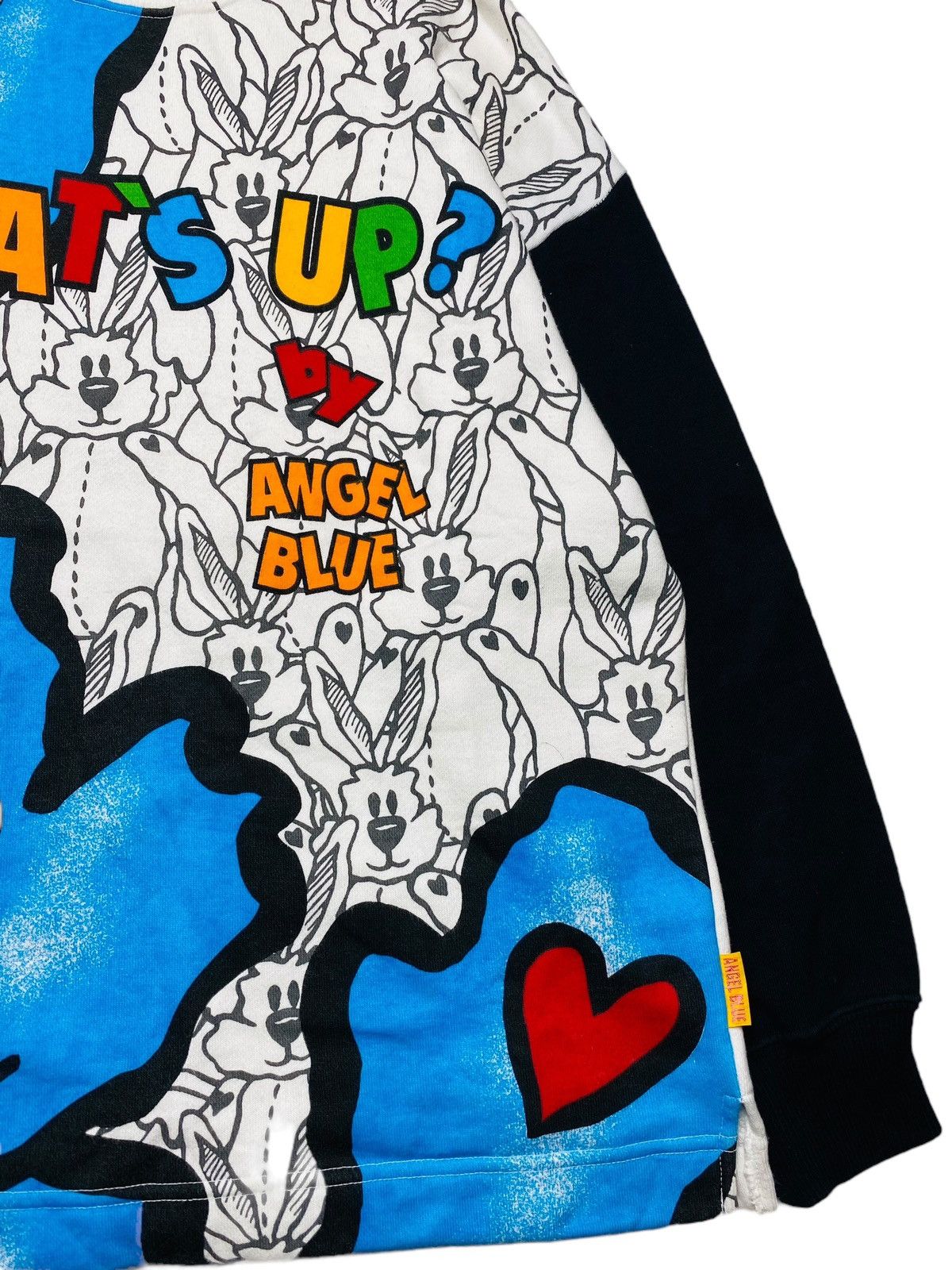 Angel Blue 1980s Angel Blue - Rare Printed Dog Sweatshirt Size US M / EU 48-50 / 2 - 6 Thumbnail