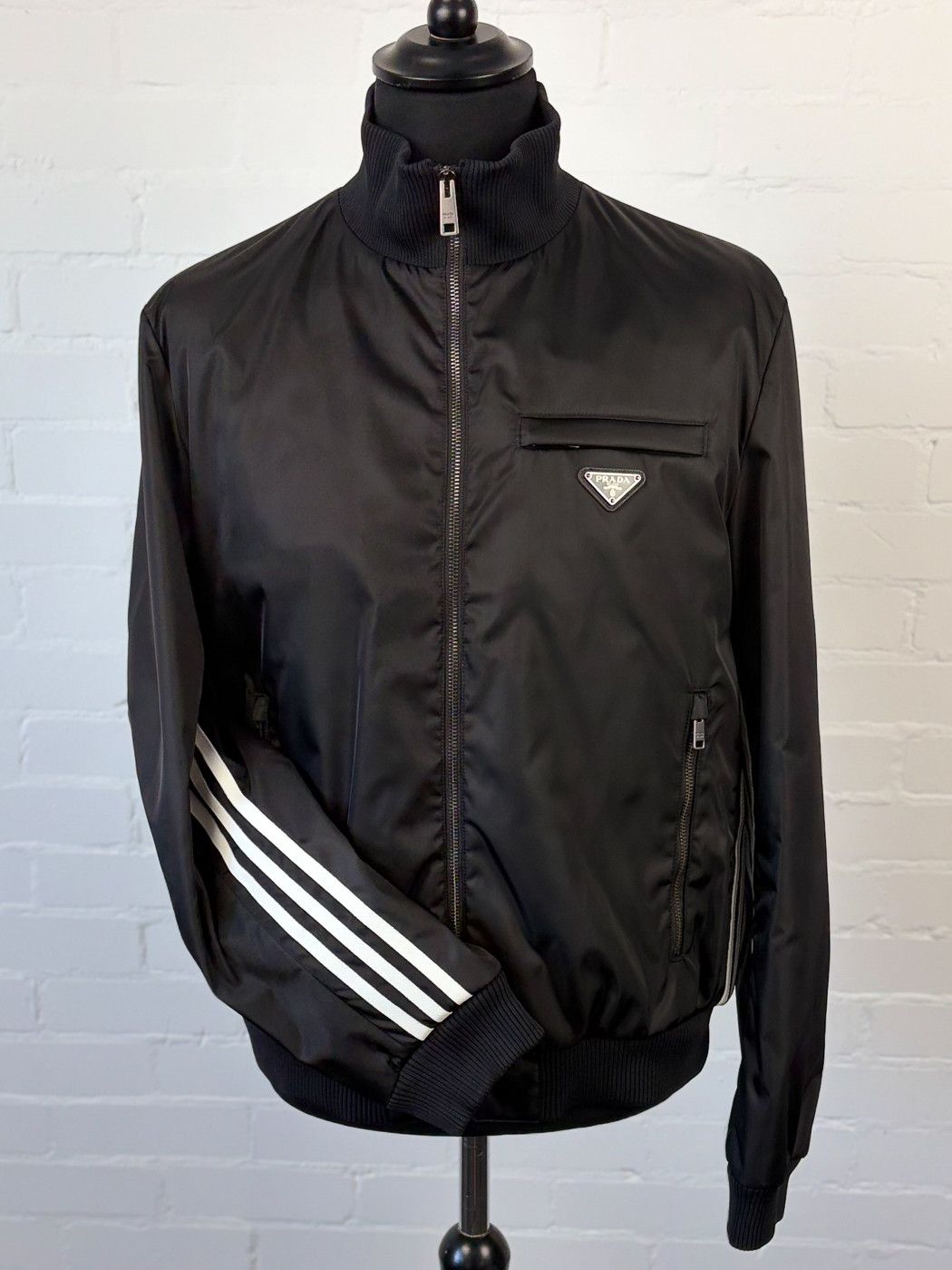Prada Jacket Black Art. SGV153 Mat.23E Made in Italia | Grailed