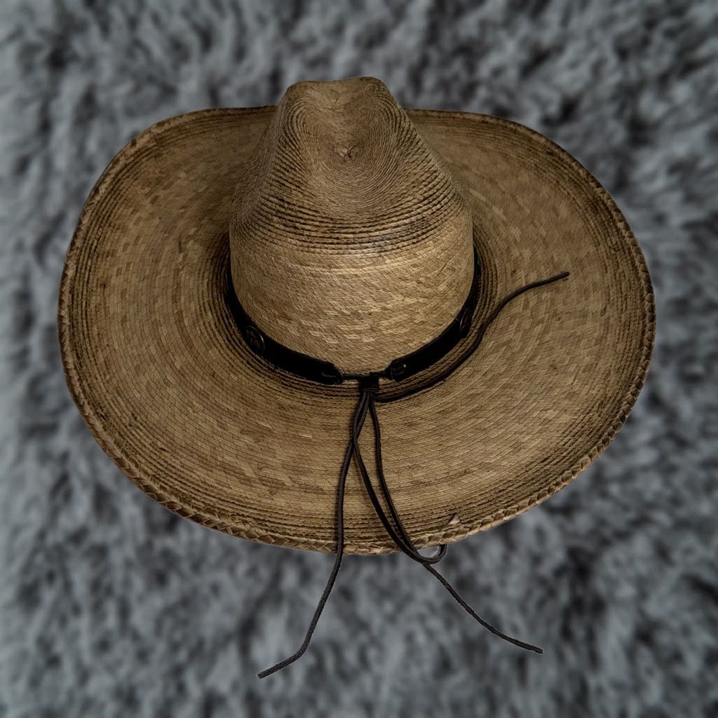 Vintage Cavender's Ranch Collection Straw Cowboy Hat Size 7 NEW Cowboy Hat Men Brown Straw Lightweight Wide Brim western Cowboy 7 Mens Size ONE SIZE - 1 Thumbnail