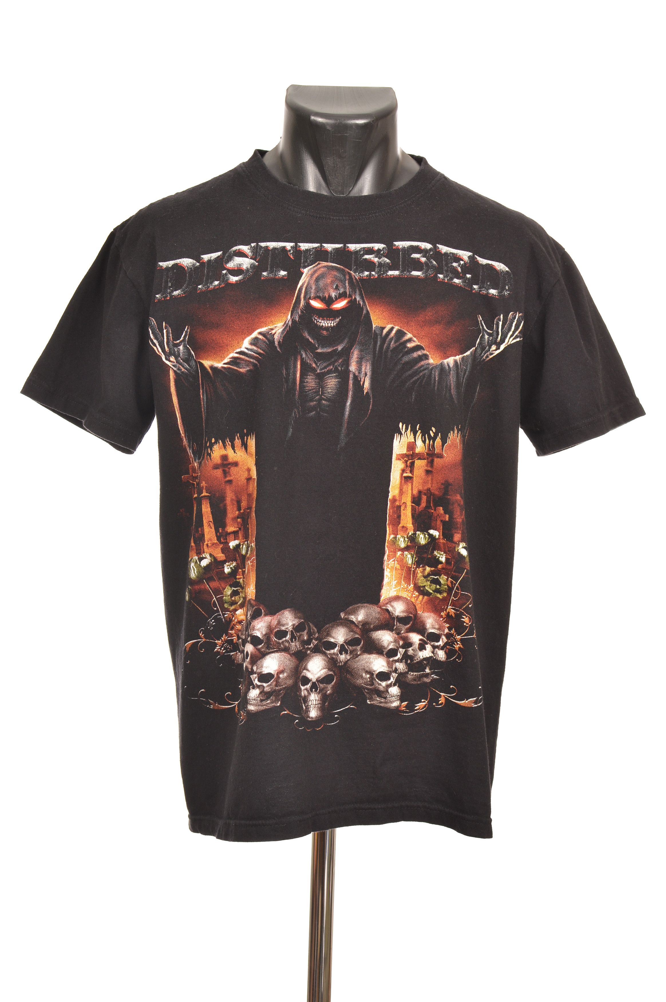 Vintage Hot Rock Disturbed The Guy Vintage Rock Metal T-Shirt Size US M / EU 48-50 / 2 - 1 Thumbnail