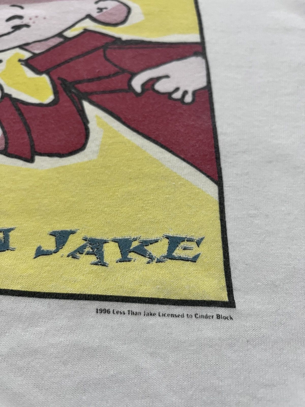 Band Tees Vtg 90’s RARE Less Than Jake Band T shirt Size US M / EU 48-50 / 2 - 4 Thumbnail