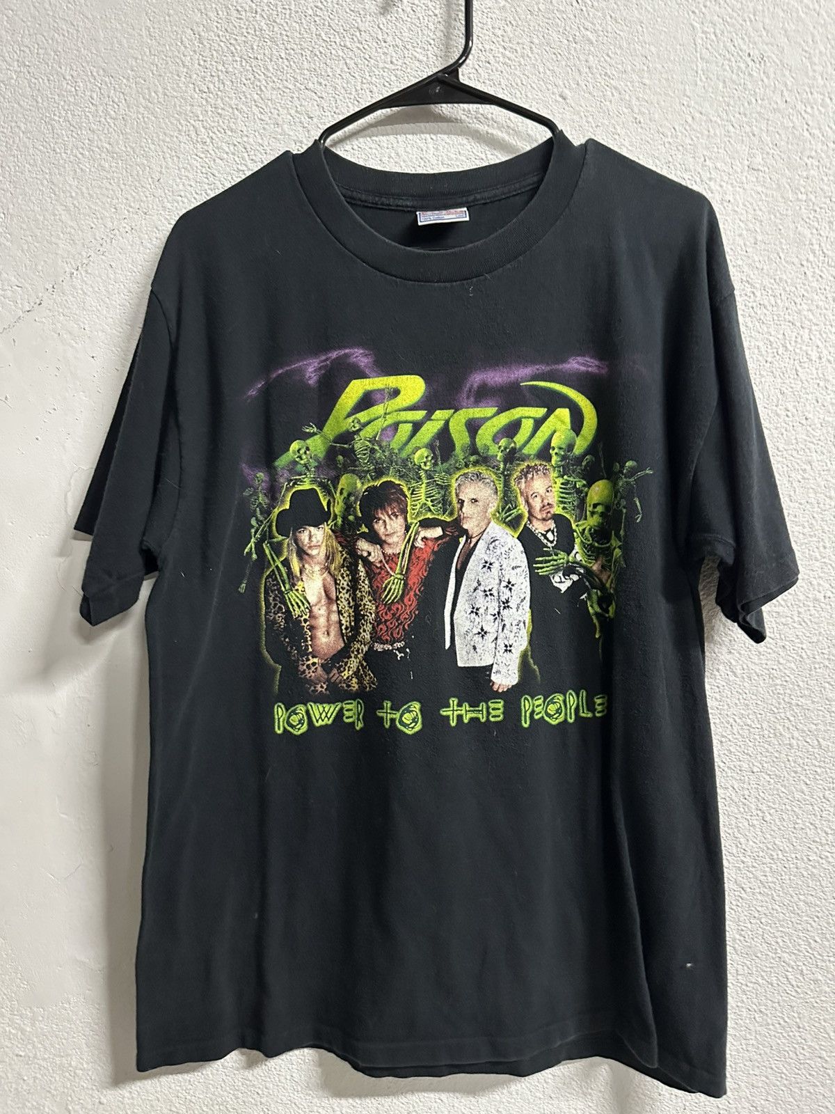 Band Tees Poison power to the people band T-shirt Size US L / EU 52-54 / 3 - 1 Thumbnail