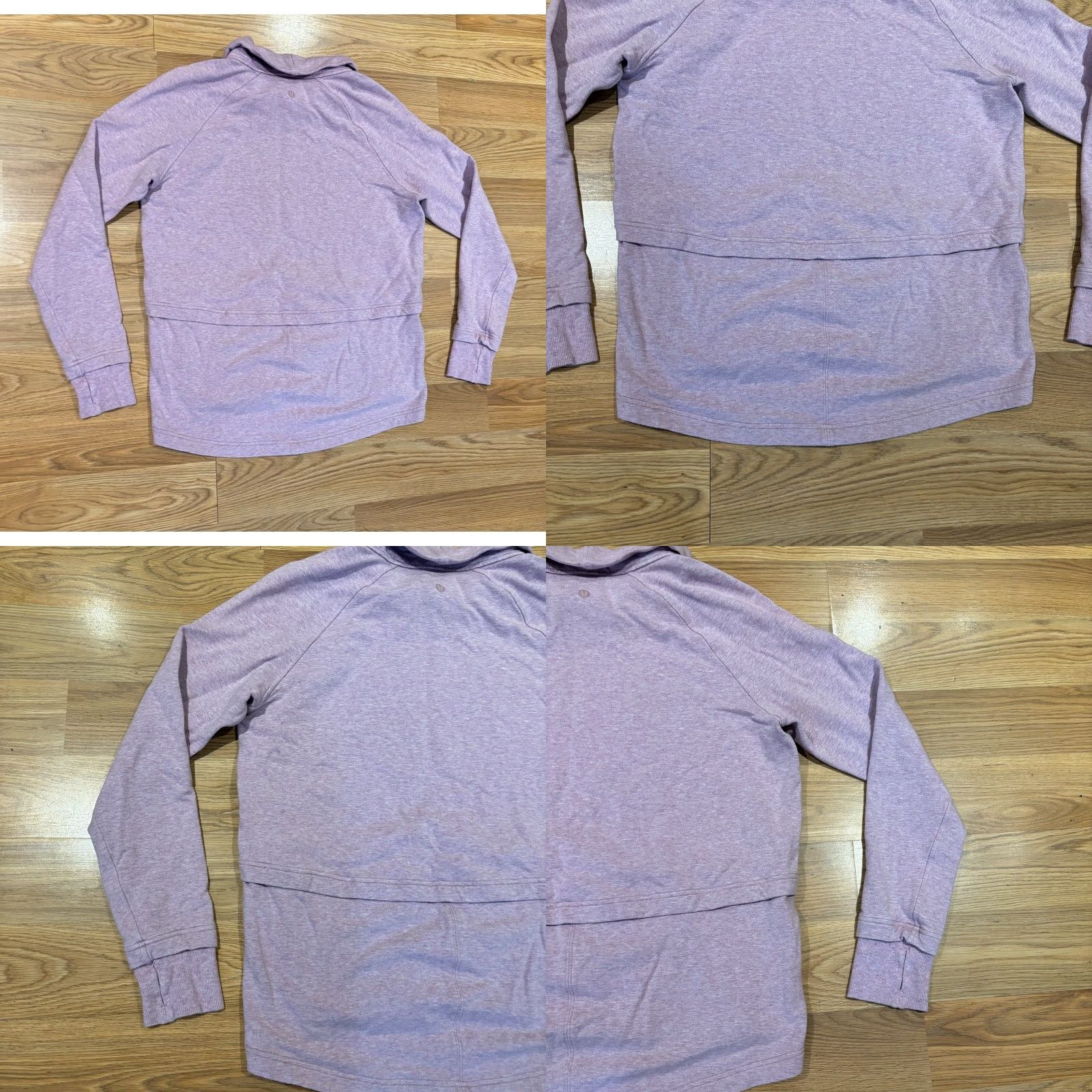 Lululemon Lululemon Find Your Unwind Pullover Womens Size 6 Pink Taupe Heathered Pullover Sweatshirt Long Sleeve Regular 6 Womens Size M / US 6-8 / IT 42-44 - 8 Thumbnail