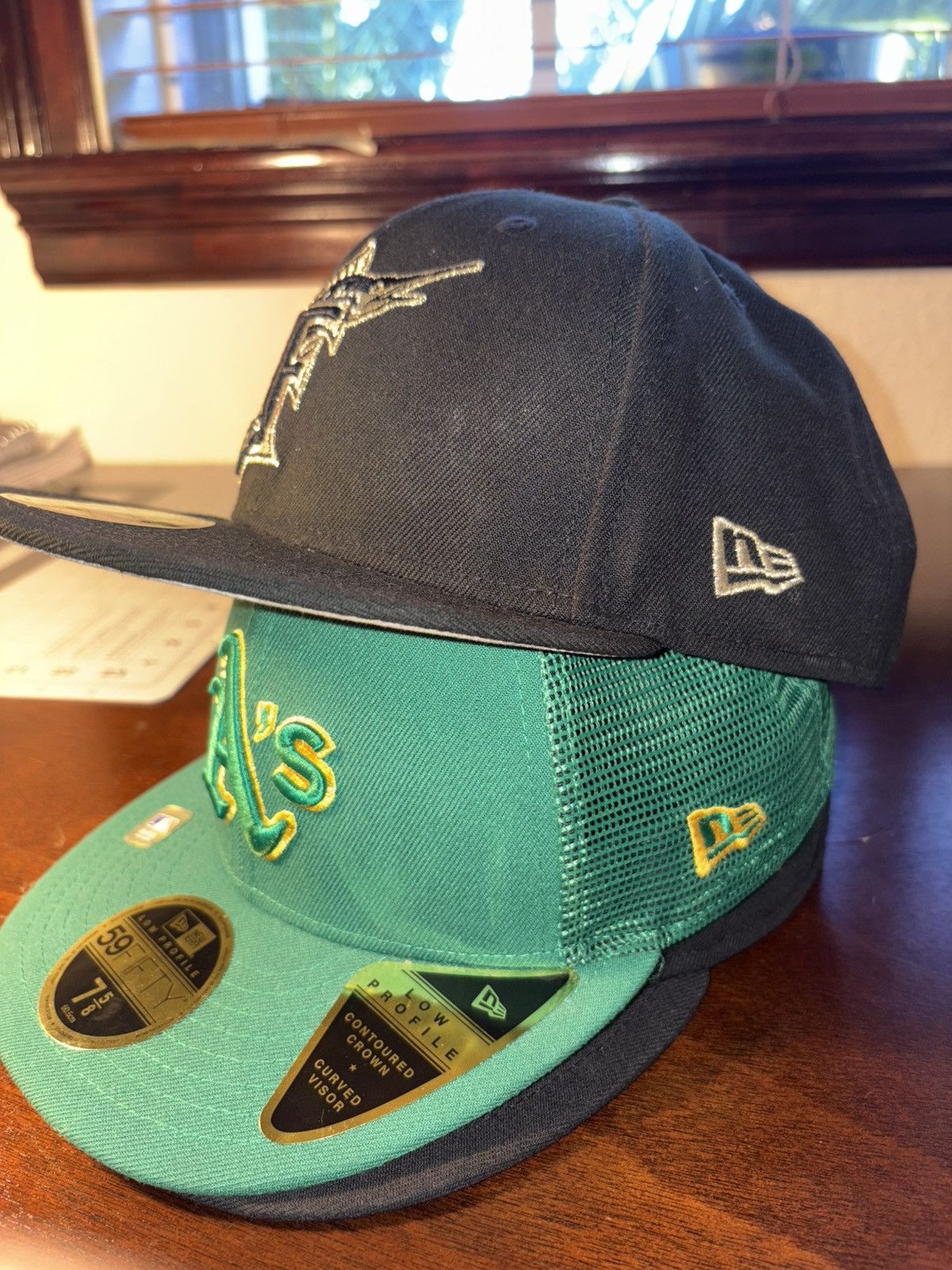 New Era Florida Marlins New Era 59Fifty Size ONE SIZE - 2 Thumbnail