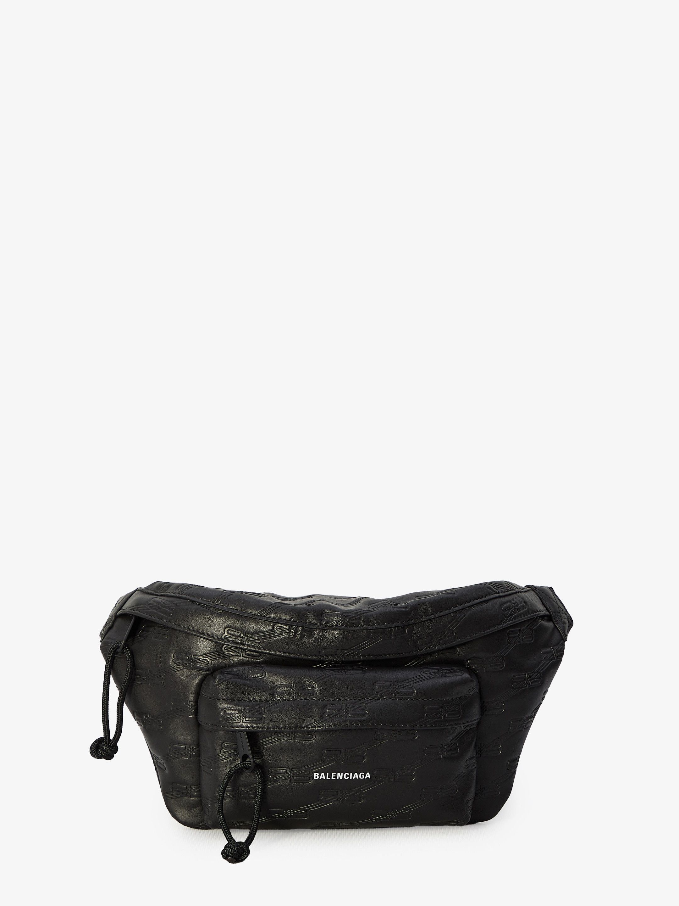Balenciaga o1in1g0725 Size: OS / Signature Beltpack in Black Size ONE SIZE - 2 Thumbnail
