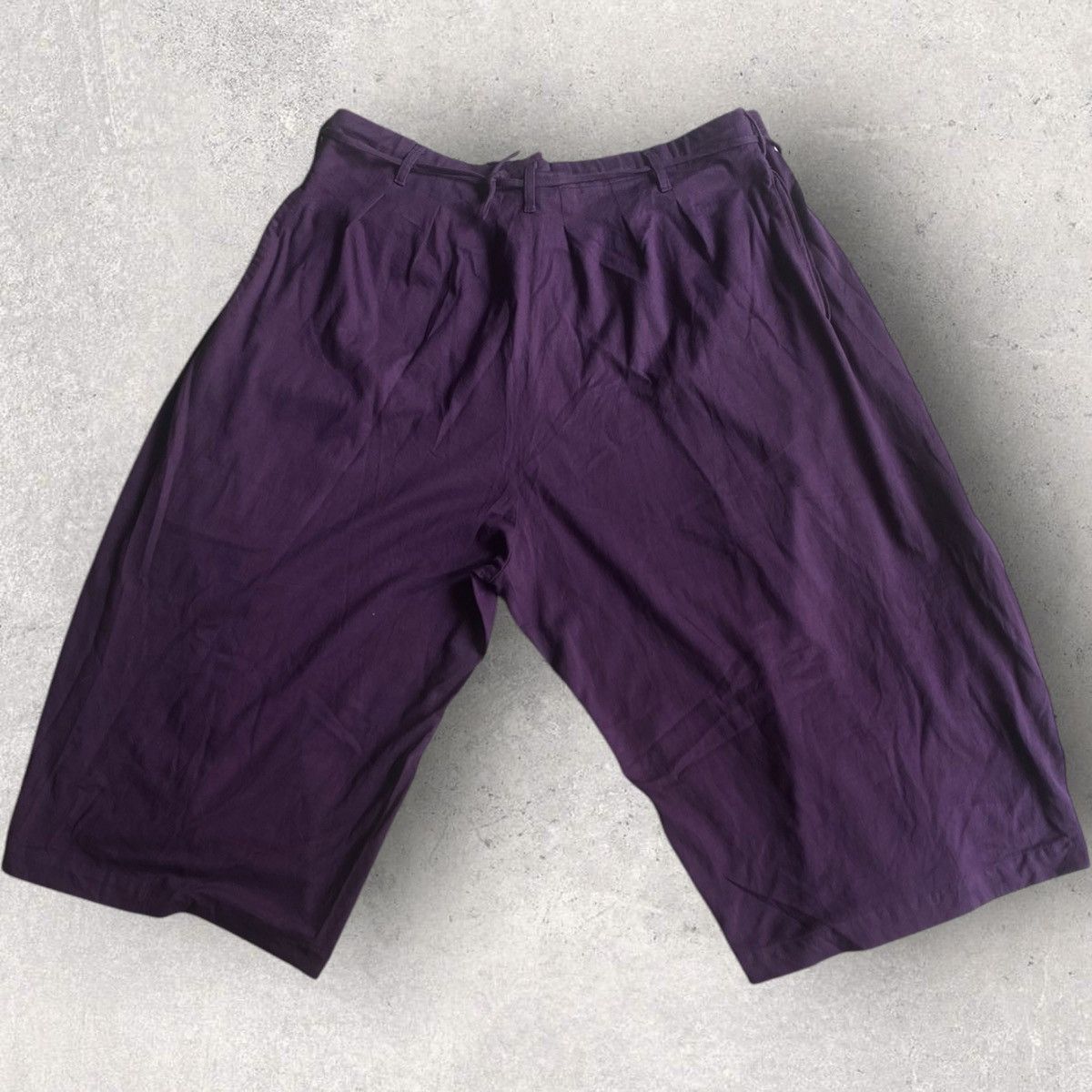 Yohji Yamamoto Ground Y Drawstring Wrap Cropped Pants Size US 34 / EU 50 - 6 Thumbnail
