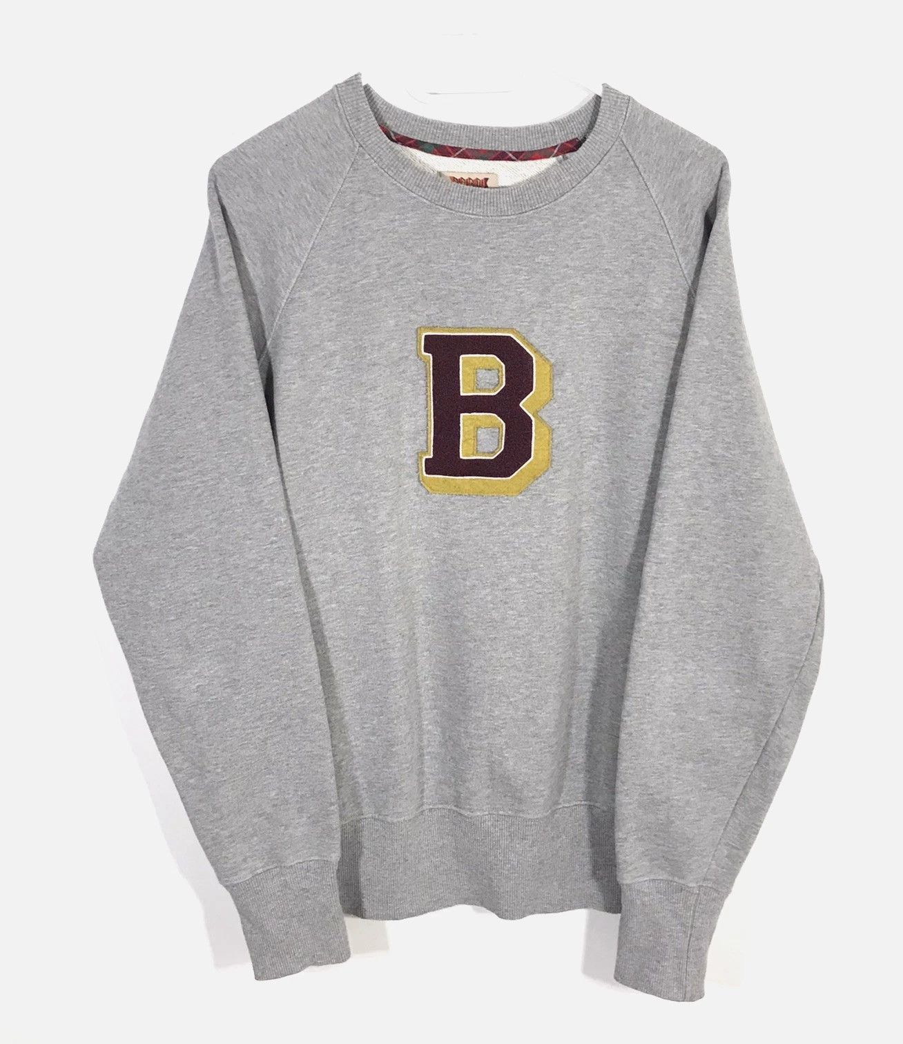 Baracuta Baracuta Sweatshirt Big Embroidered Logo Men’s S Gray Size US S / EU 44-46 / 1 - 2 Thumbnail