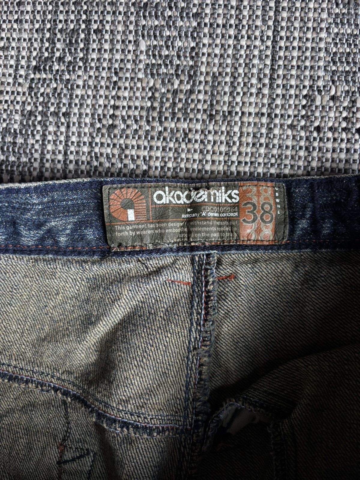 Akademiks Vintage Akademiks Reconstructed Patchwork Denim Y2K Fit Size US 38 / EU 54 - 12 Thumbnail