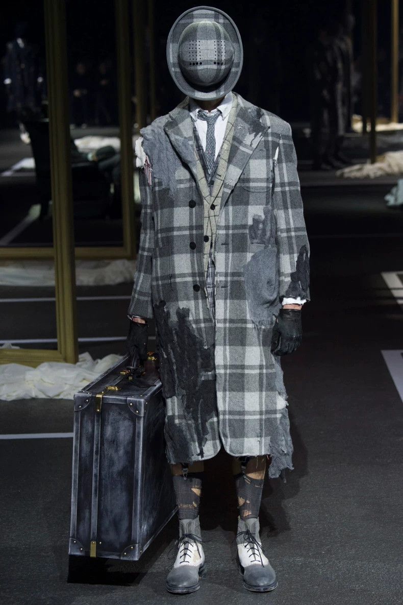 Thom Browne Thom Browne Three-stage aged briefcase Size ONE SIZE - 5 Thumbnail