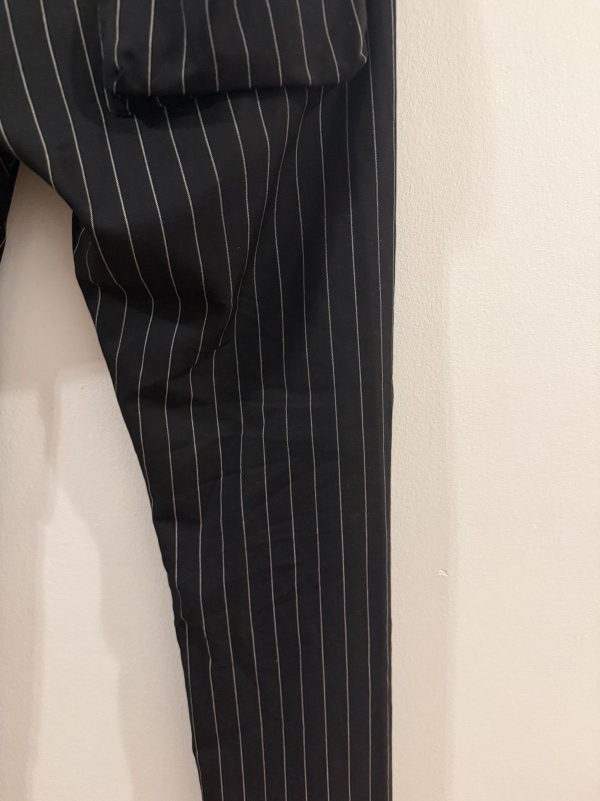 Number (N)ine Number Nine AW05 The High Streets Pinstripe Cargo Pants Size US 32 / EU 48 - 12 Thumbnail
