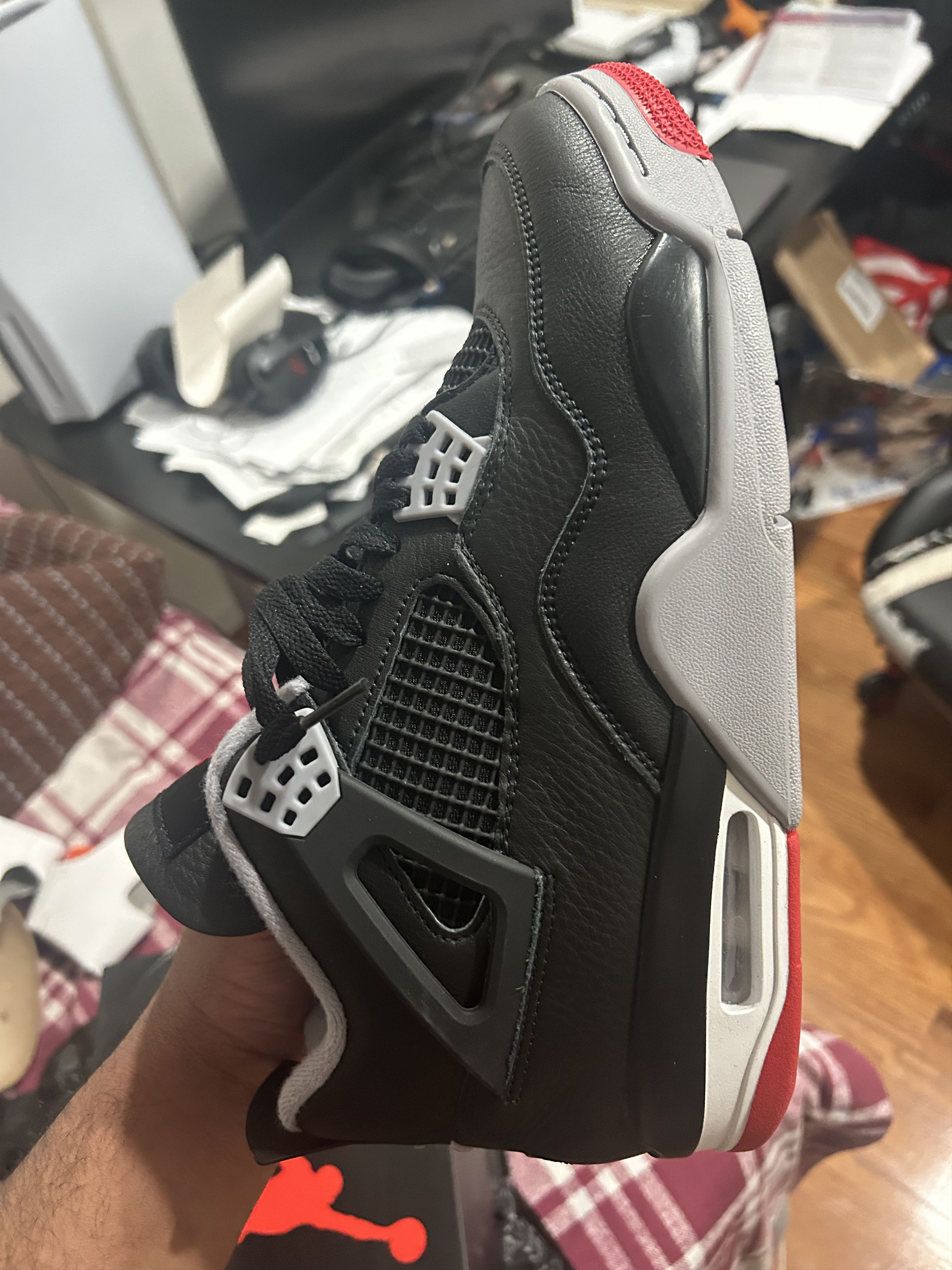 Jordan Brand Jordan 4 bred reimagined Size US 10 / EU 43 - 6 Thumbnail