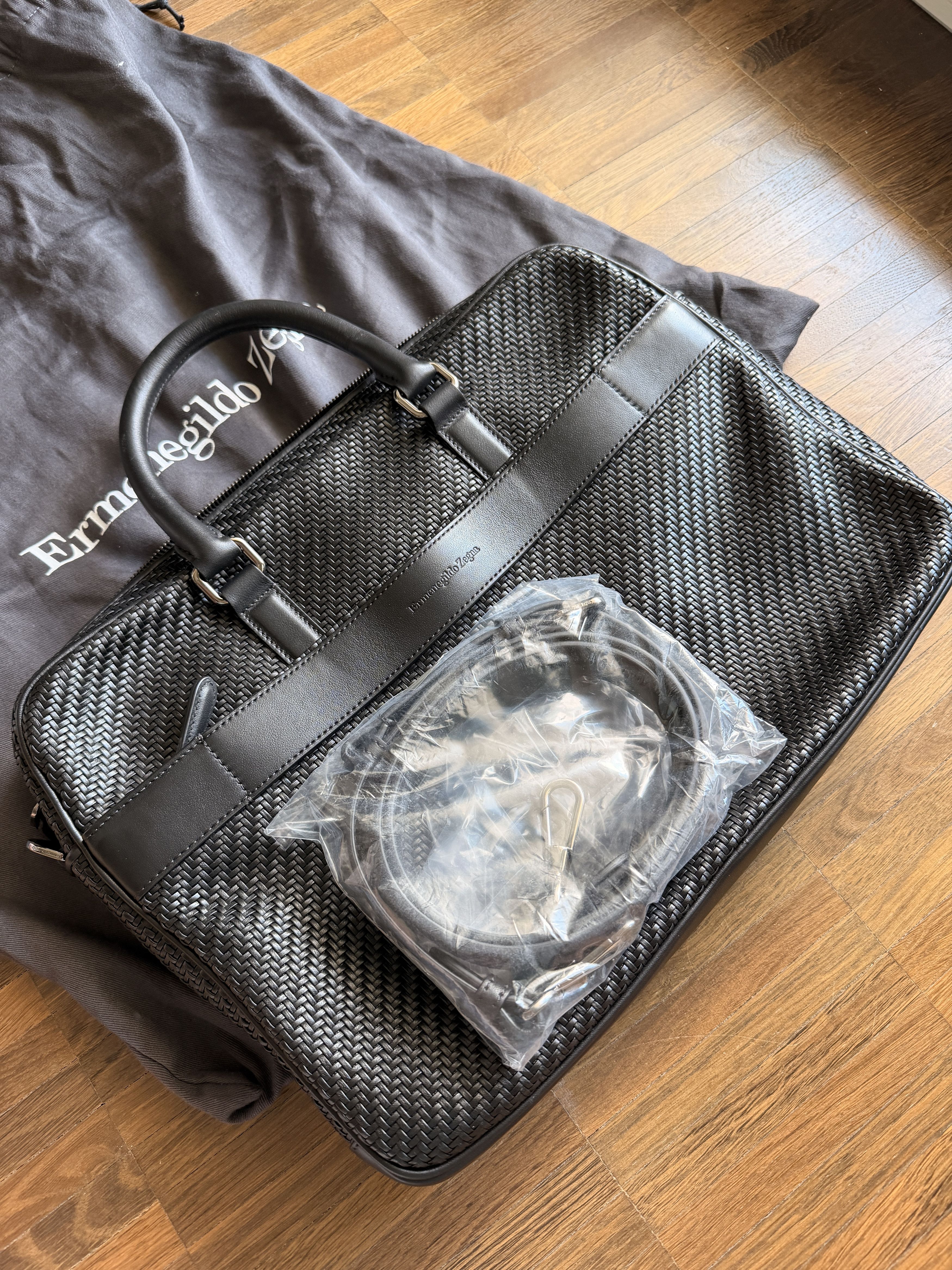 Ermenegildo Zegna Ermenegildo Zegna Business Laptop Bag Size ONE SIZE - 1 Thumbnail