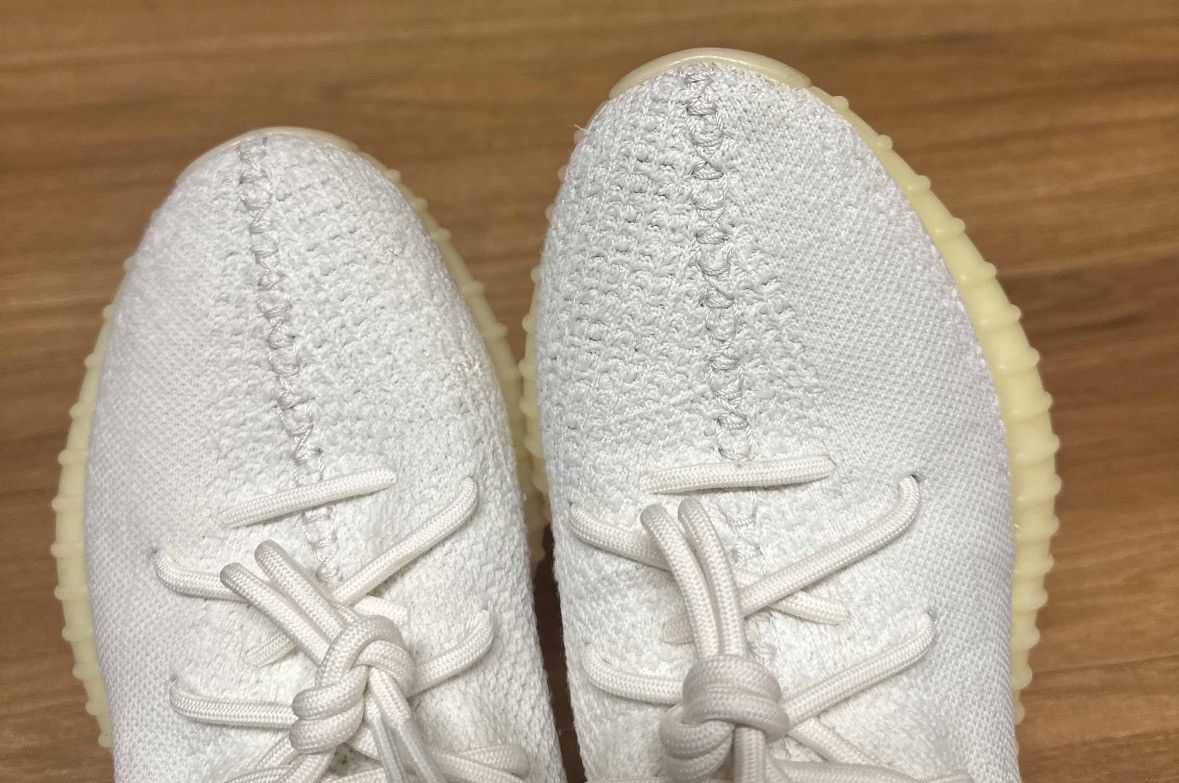 Adidas Yeezy Boost 350 V2 Low Cream White / Triple White Size US 10 / EU 43 - 9 Thumbnail