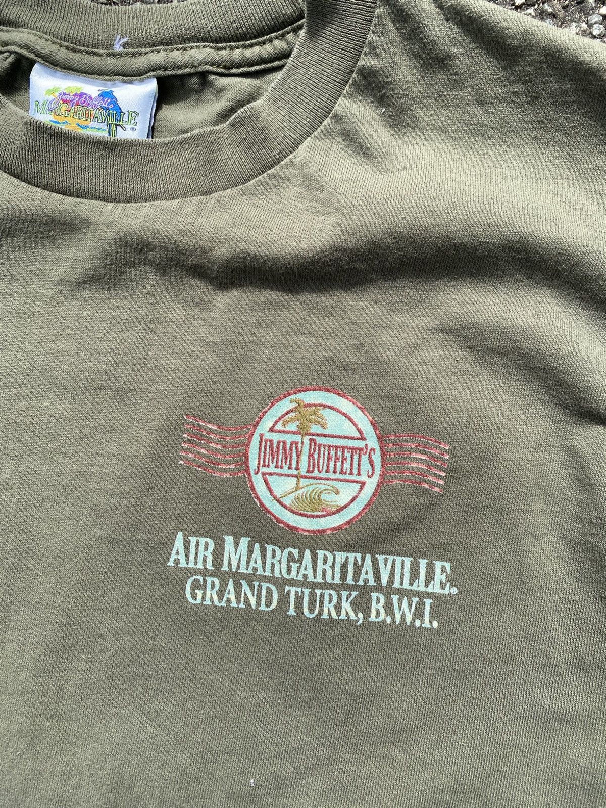 Vintage VINTAGE JIMMY BUFFETT MARGARITAVILLE 37 BAND TEE Size US S / EU 44-46 / 1 - 7 Thumbnail