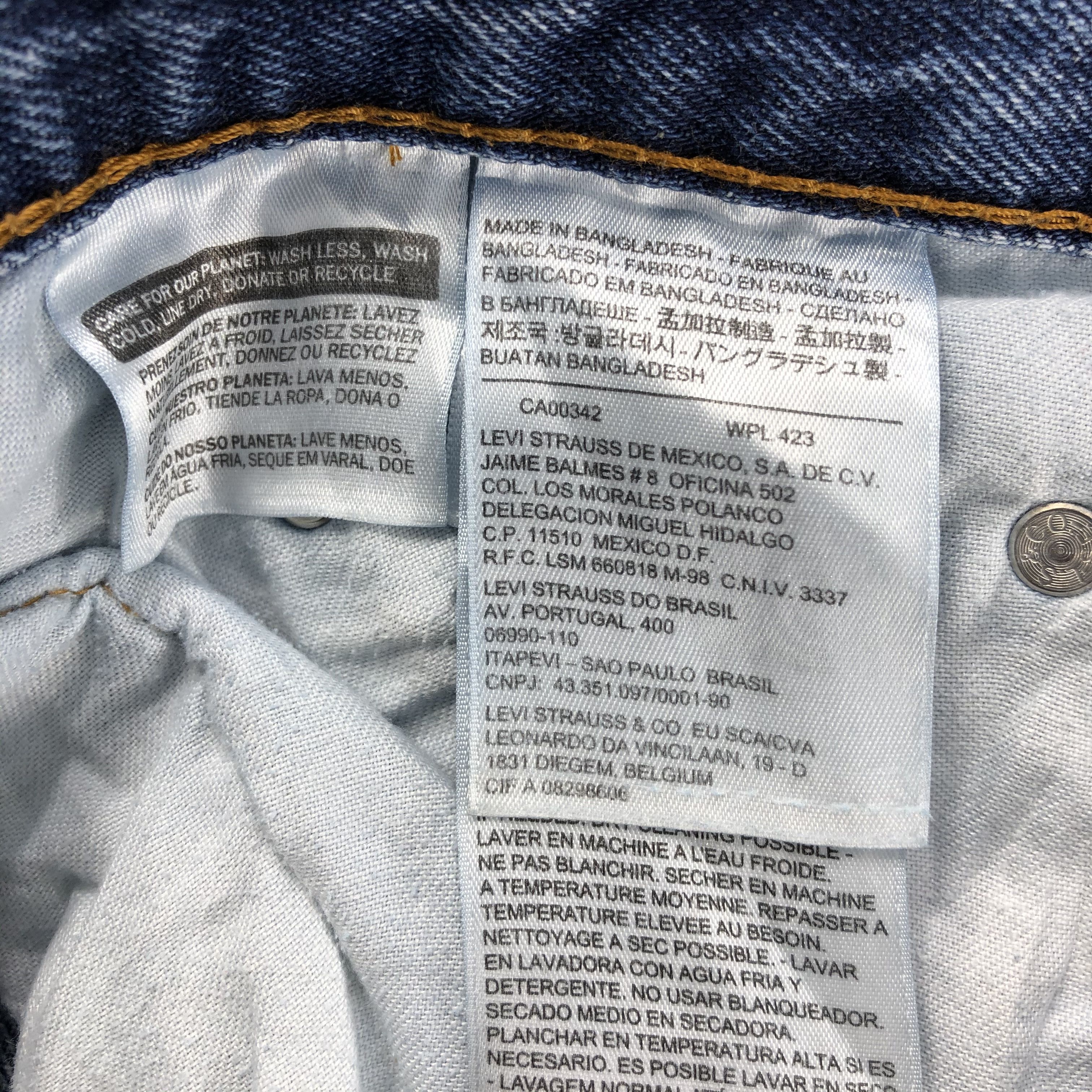 Levi's × Vintage Vintage Blue Wash Levis 550 Jeans-JM1456 Size US 38 / EU 54 - 11 Thumbnail