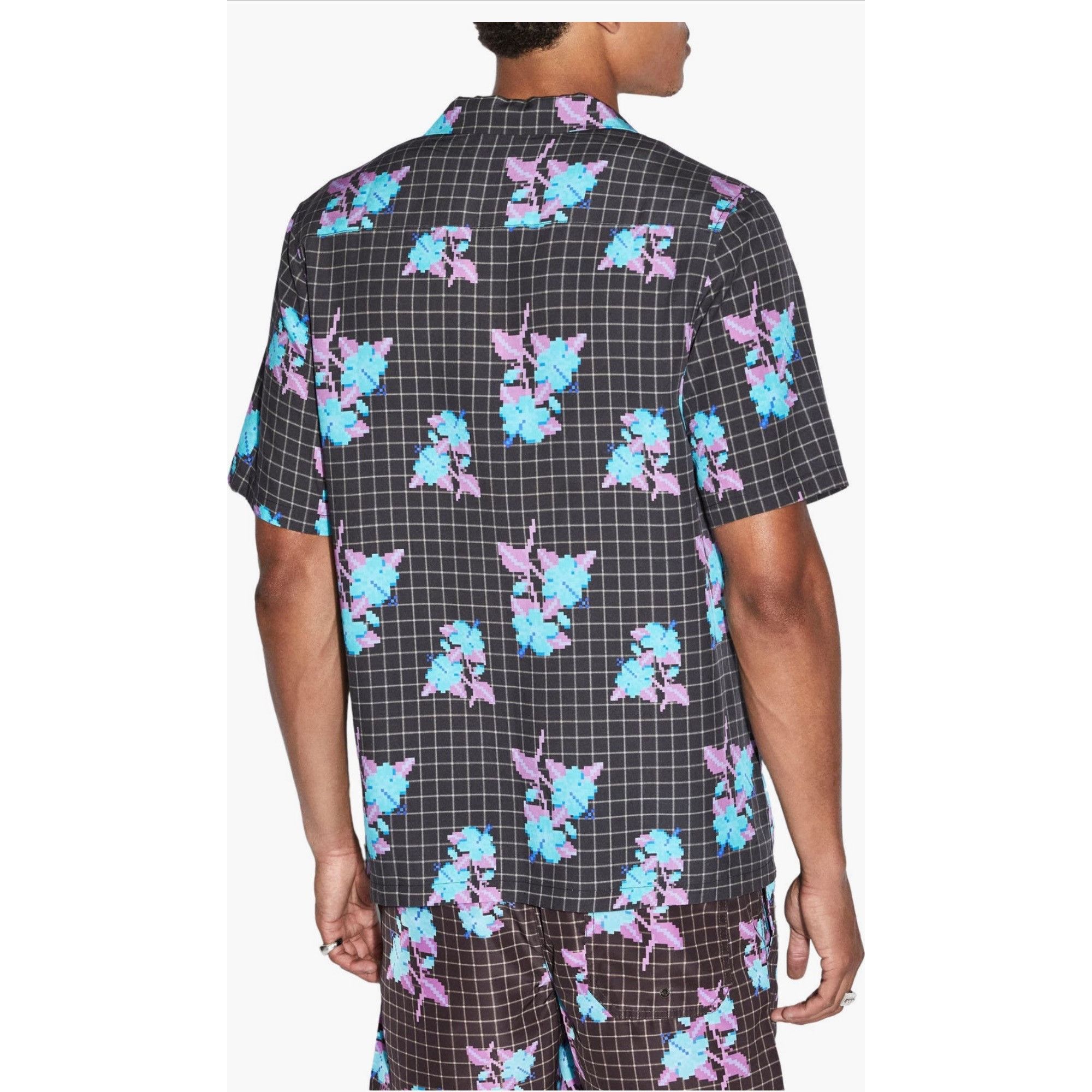 Ksubi Ksubi Floral Short Sleeve Button Up Shirt NWT - Size L Size US L / EU 52-54 / 3 - 4 Thumbnail