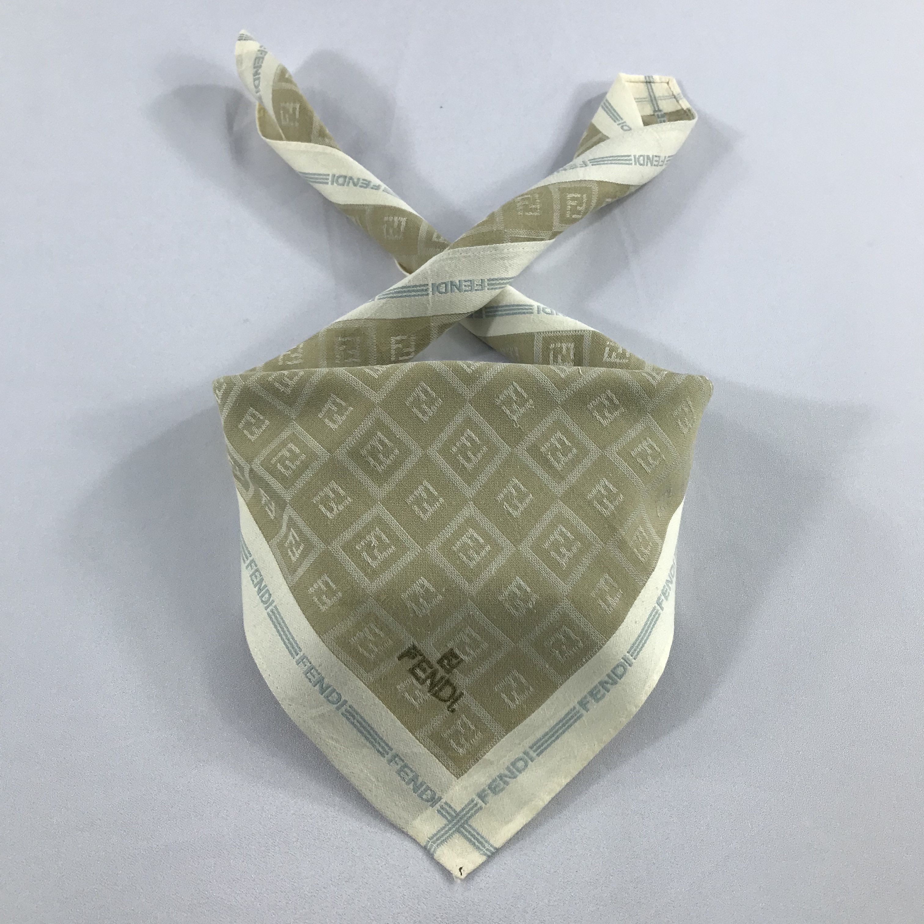 Vintage Fendi Bandana / Handkerchief / Neckerchief - S2120