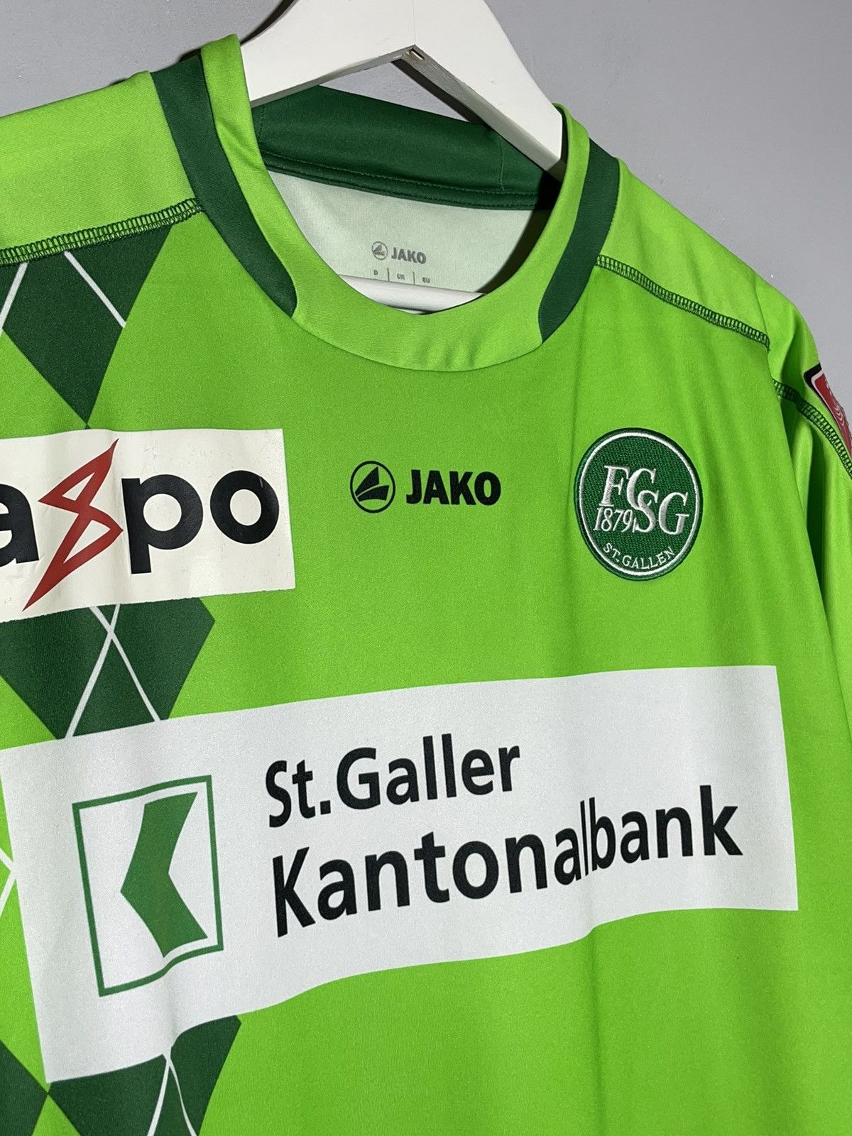 Other St Gallen Jako 2010/11 Home Y2k Streetwear Football Shirt Size US L / EU 52-54 / 3 - 3 Thumbnail