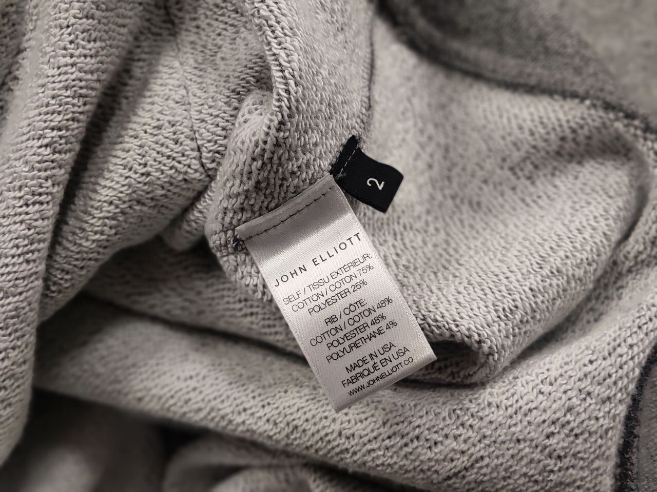John Elliott John Elliott designer Classic Grey blank USA Hoodie Size US M / EU 48-50 / 2 - 17 Thumbnail
