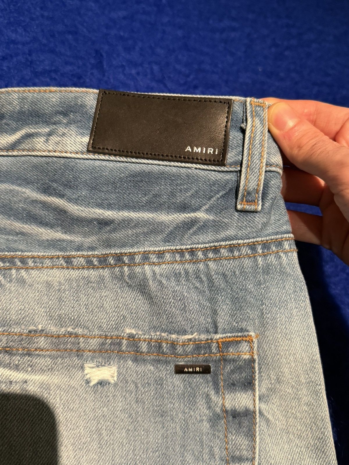 Amiri AMIRI Carpenter Jeans Size 32 DSWT Made in USA Retail $1100 Size US 32 / EU 48 - 11 Thumbnail
