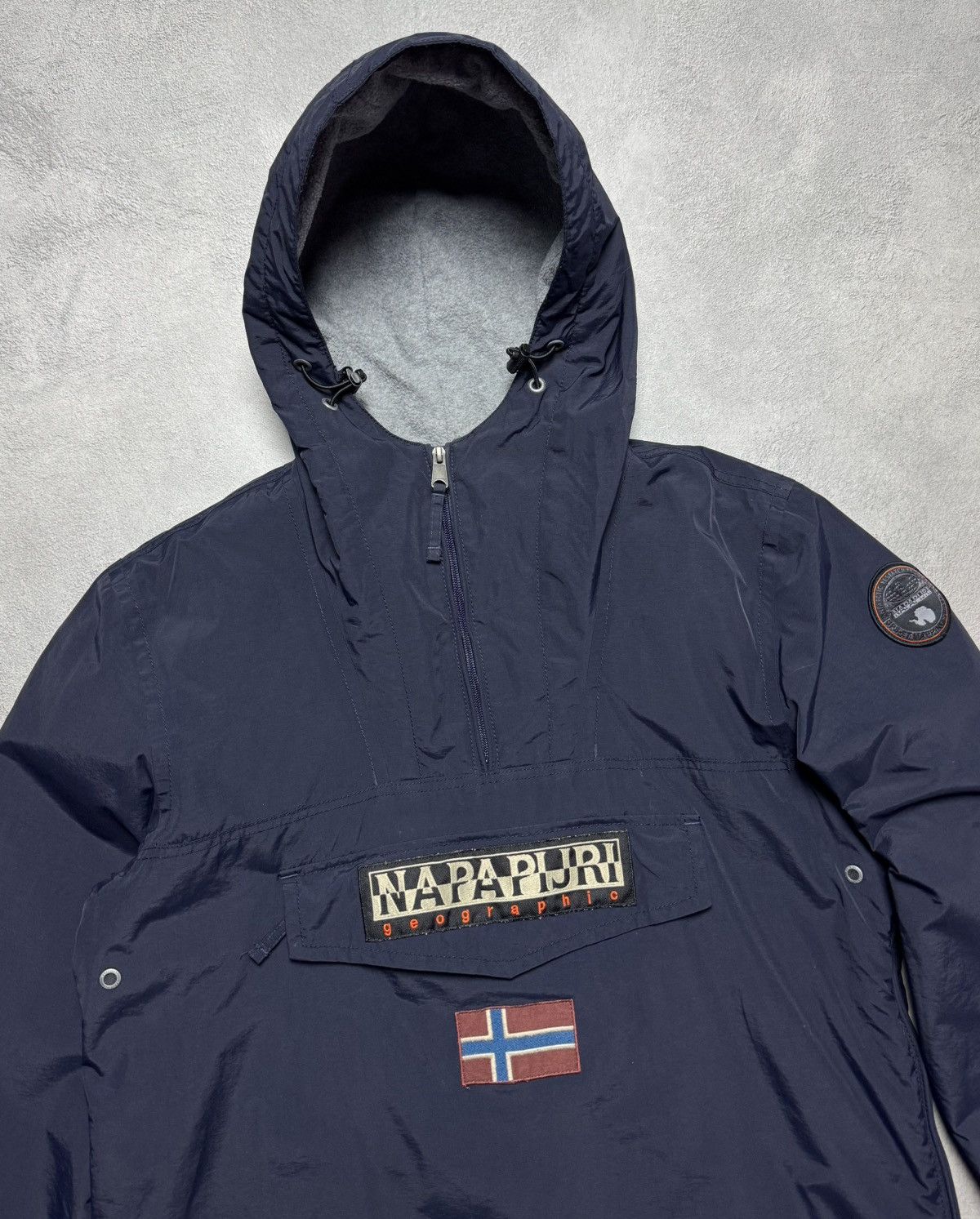 Napapijri Napapijri Rainforest Fleece Lined Anorak Jacket Logo Size US M / EU 48-50 / 2 - 3 Thumbnail