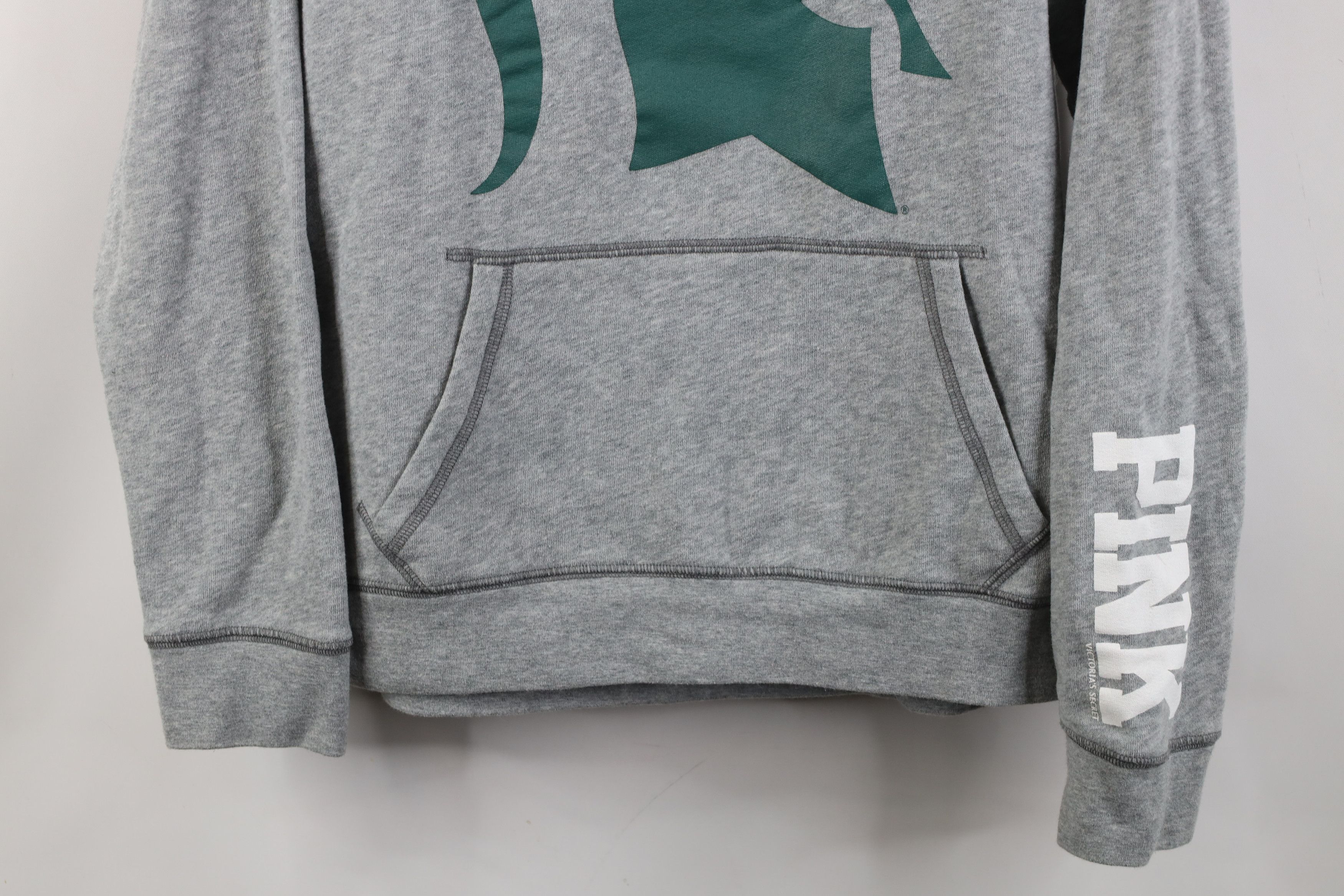 Victoria's Secret Y2K Victorias Secret Pink Michigan State University Hoodie Size L / US 10 / IT 46 - 3 Thumbnail