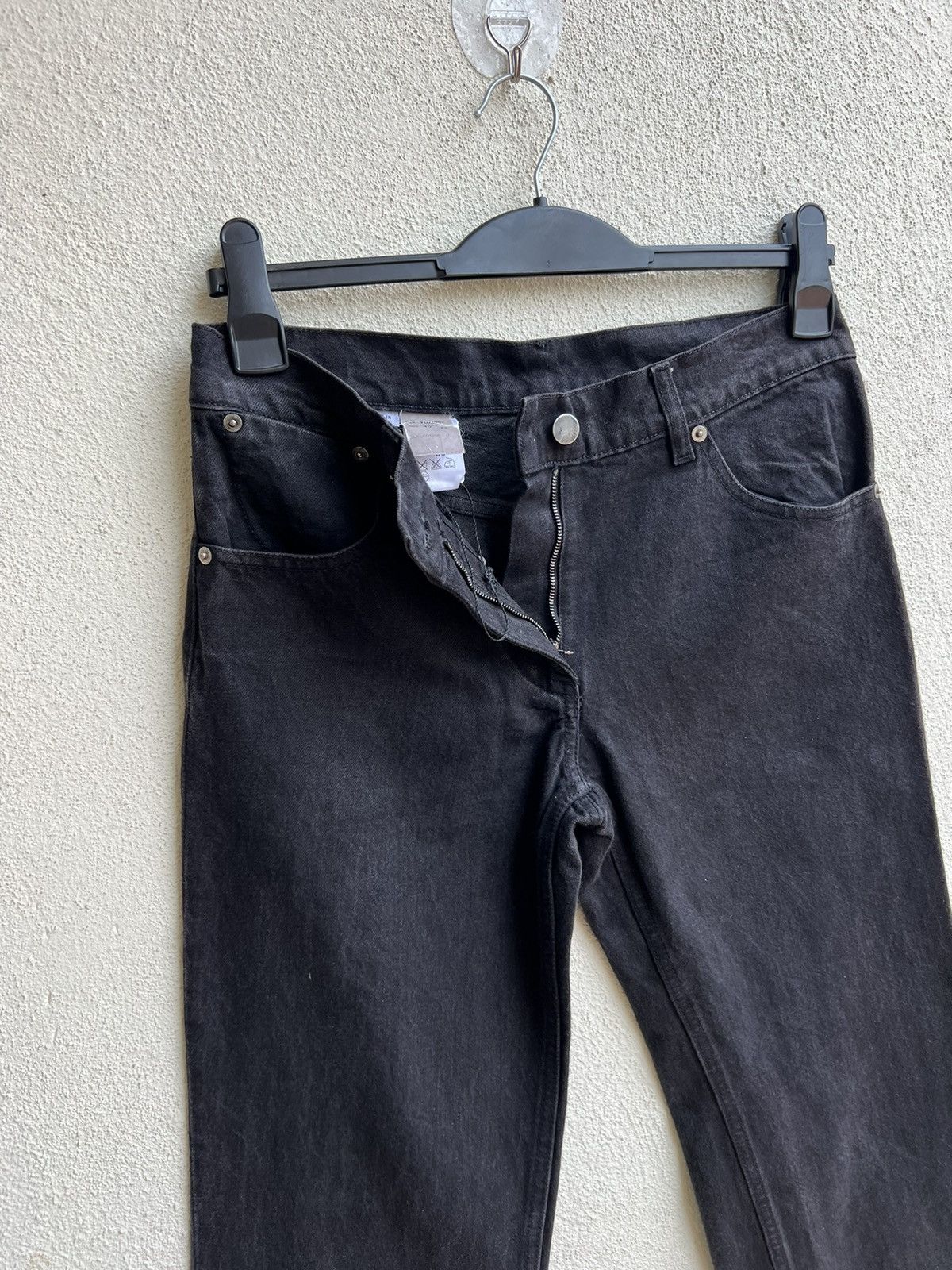 Viktor & Rolf VIKTOR & ROLF Made in Italy Black Denim Jeans Size US 30 / EU 46 - 8 Thumbnail