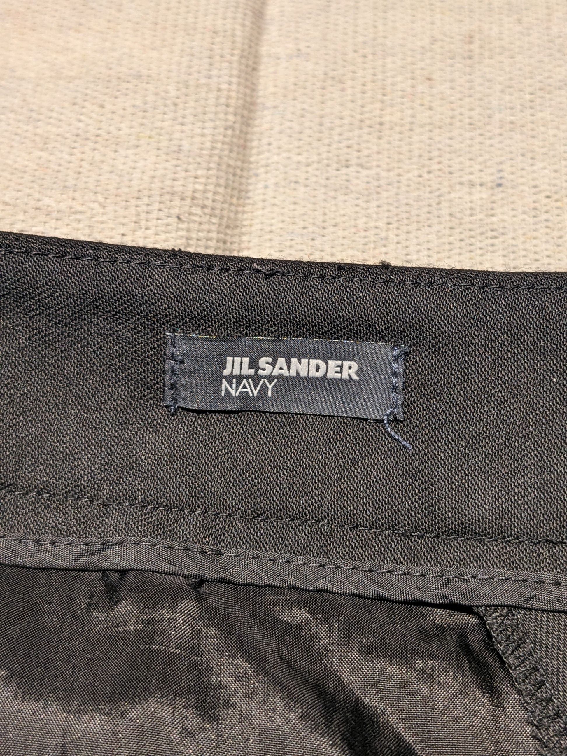 Jil Sander Jil Sander Navy Women's Black Pants eu36 us27 Size 27" / US 4 / IT 40 - 5 Thumbnail
