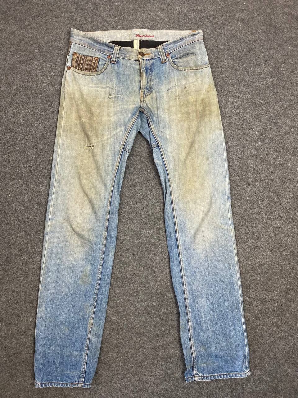 Japanese Brand japanese brand navajo style distressed denim Size US 36 / EU 52 - 8 Thumbnail
