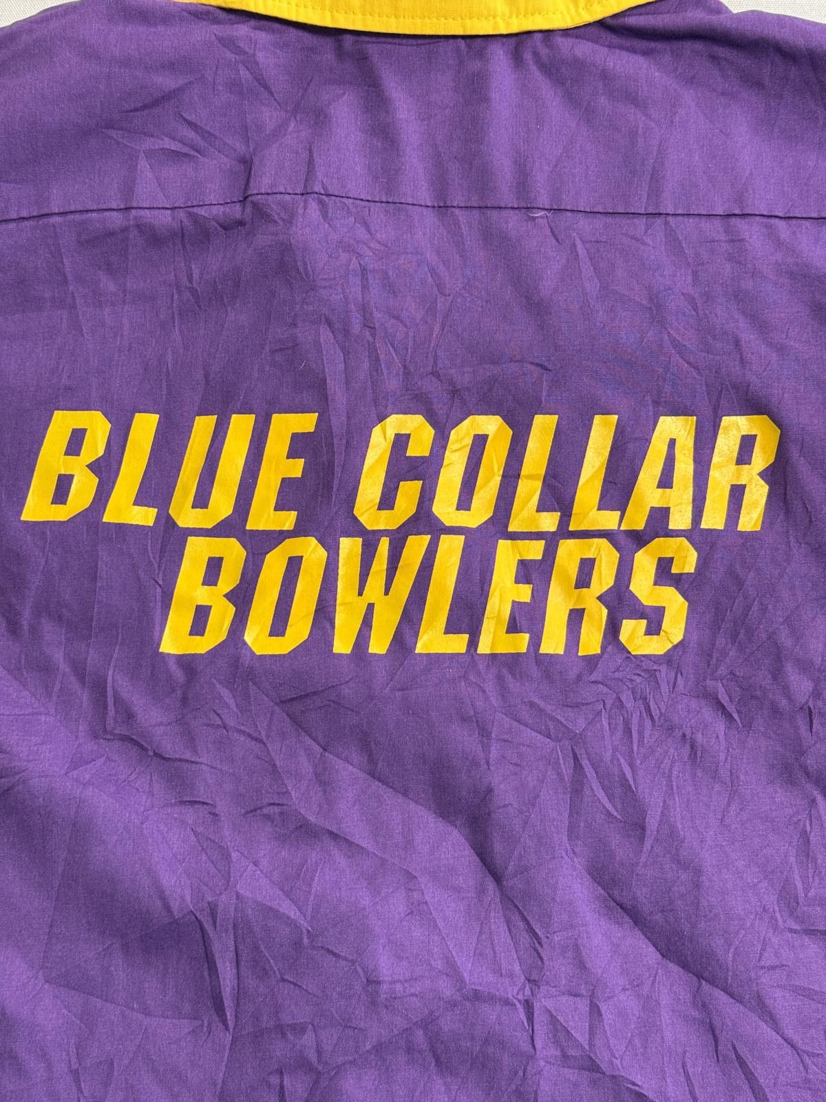 Other Vintage Bowling Collar Button Up Hilton Purple & Gold XXL Size US XXL / EU 58 / 5 - 6 Thumbnail