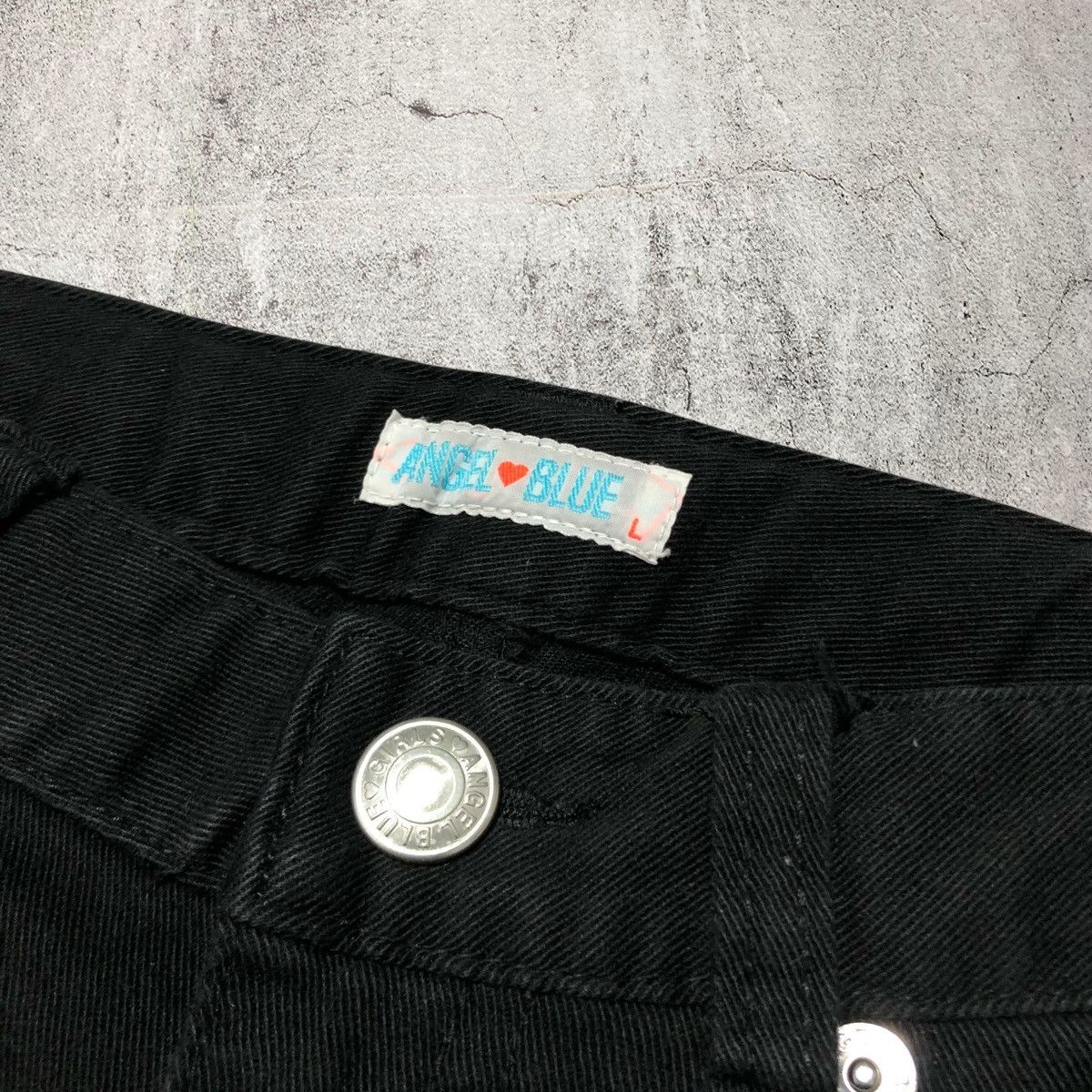 Angel Blue 2000s Angel Blue Cute Girls Denim Jeans Pants Black Lgb Size US 26 / EU 42 - 8 Thumbnail