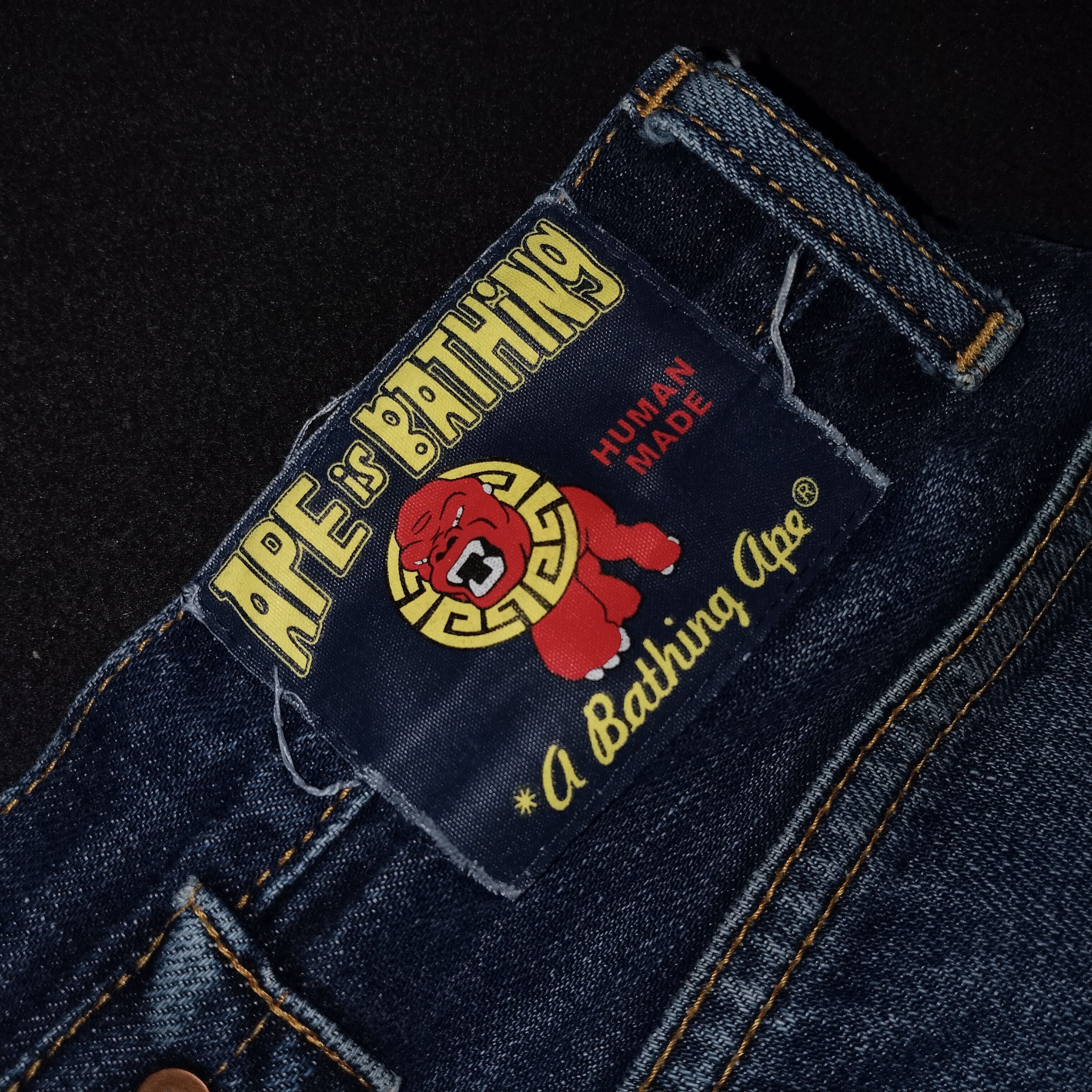 Bape Bape Carpenter Denim Jeans Size US 34 / EU 50 - 3 Thumbnail