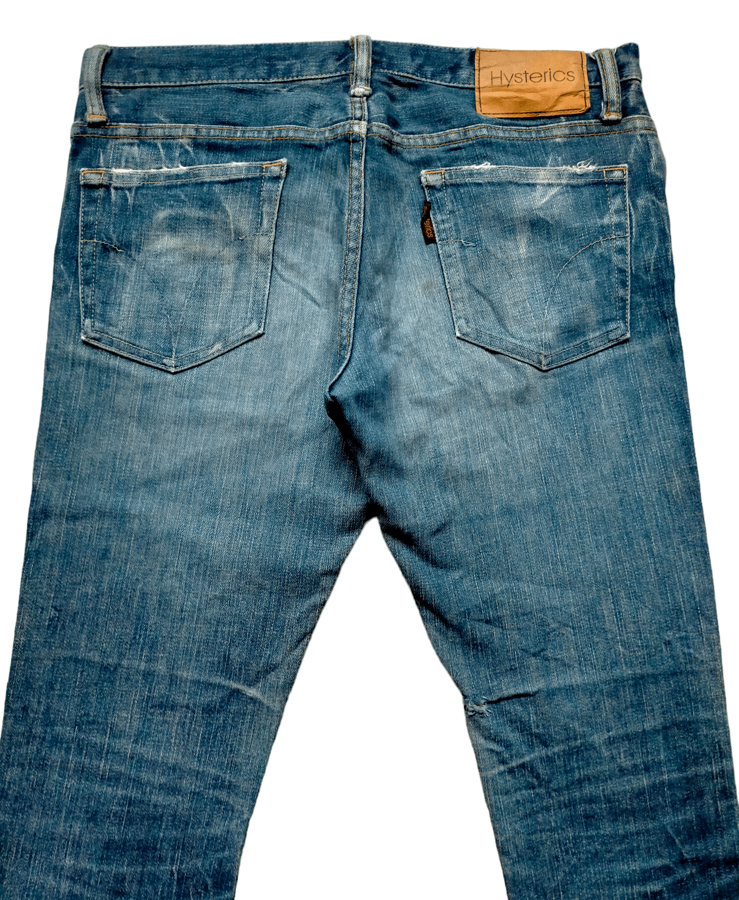Hysteric Glamour Skinny Jeans Hysteric Glamour strecth Distress Low rise Size US 31 - 11 Thumbnail