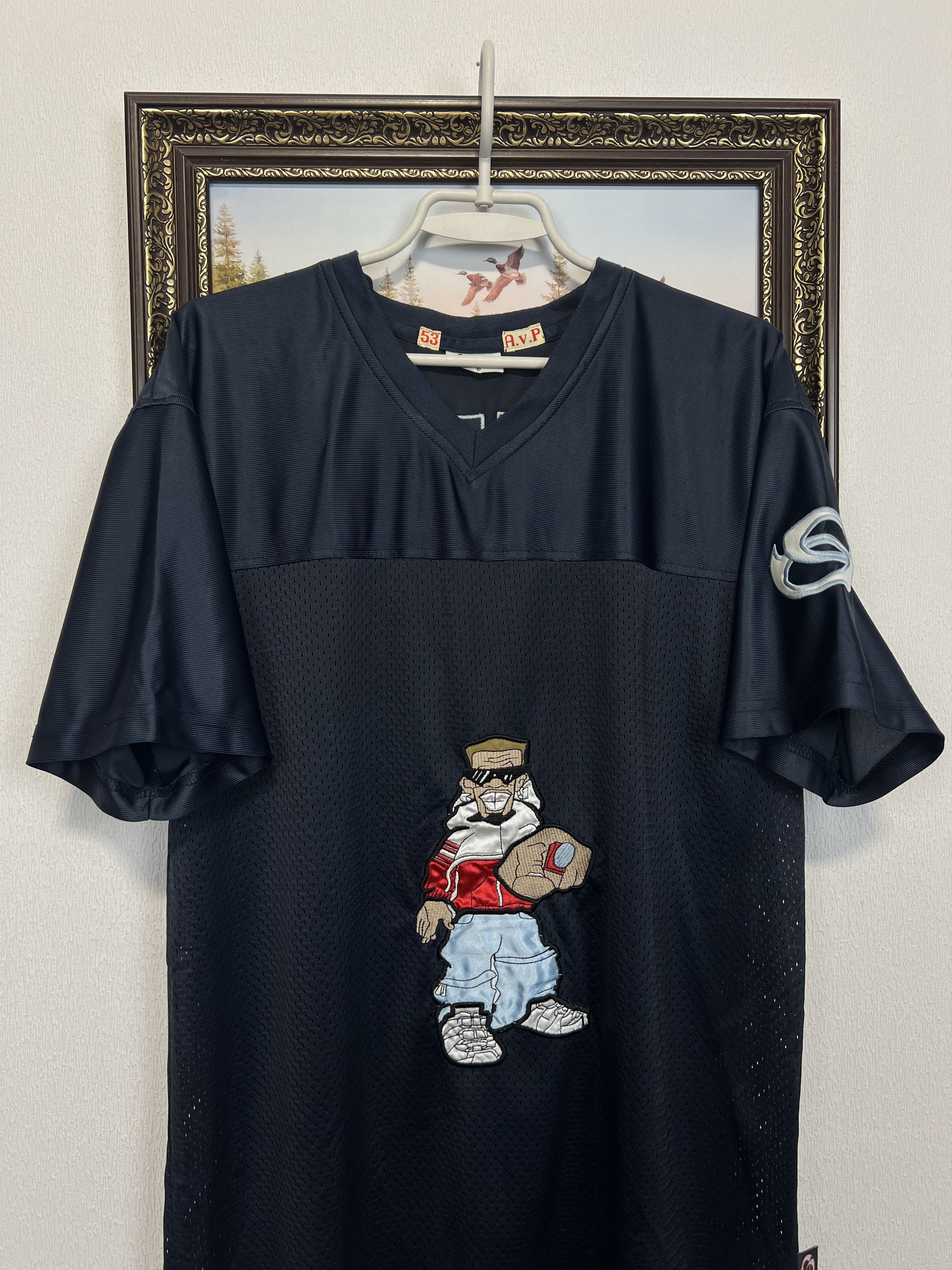 Vintage Rap Hip Hop Like JNCO Jeans Jersey Big Logo #45 Hockey Size US L / EU 52-54 / 3 - 2 Thumbnail
