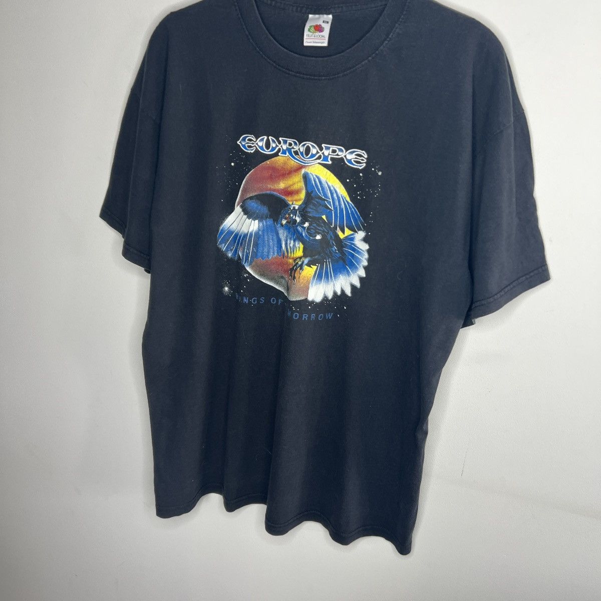Band Tees Vintage 90s Y2K Europe Wings Of Tomorrow Tshirt Tee Black Size US XL / EU 56 / 4 - 2 Thumbnail