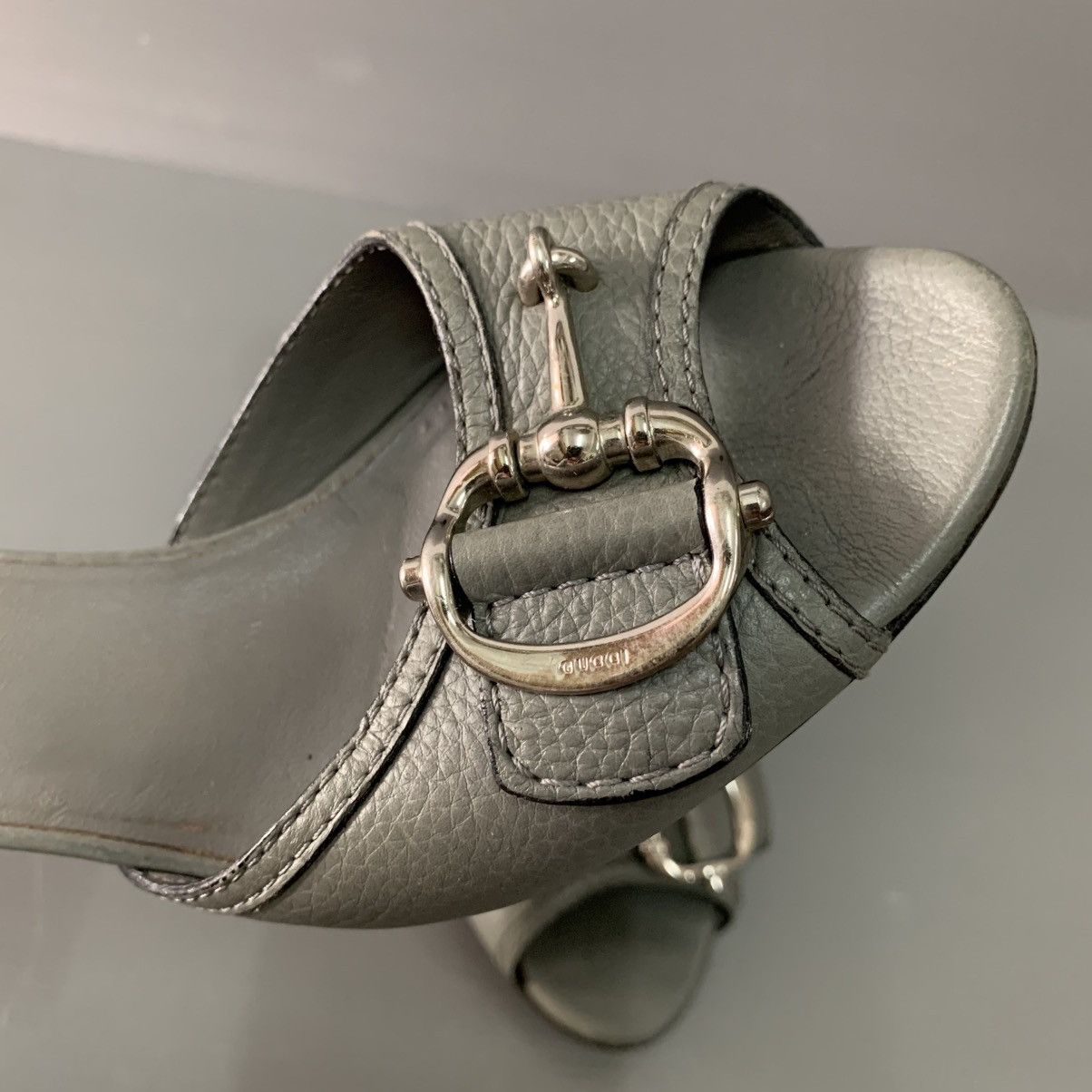 Gucci Gucci Leather Heels Size US 5 / IT 35 - 3 Thumbnail