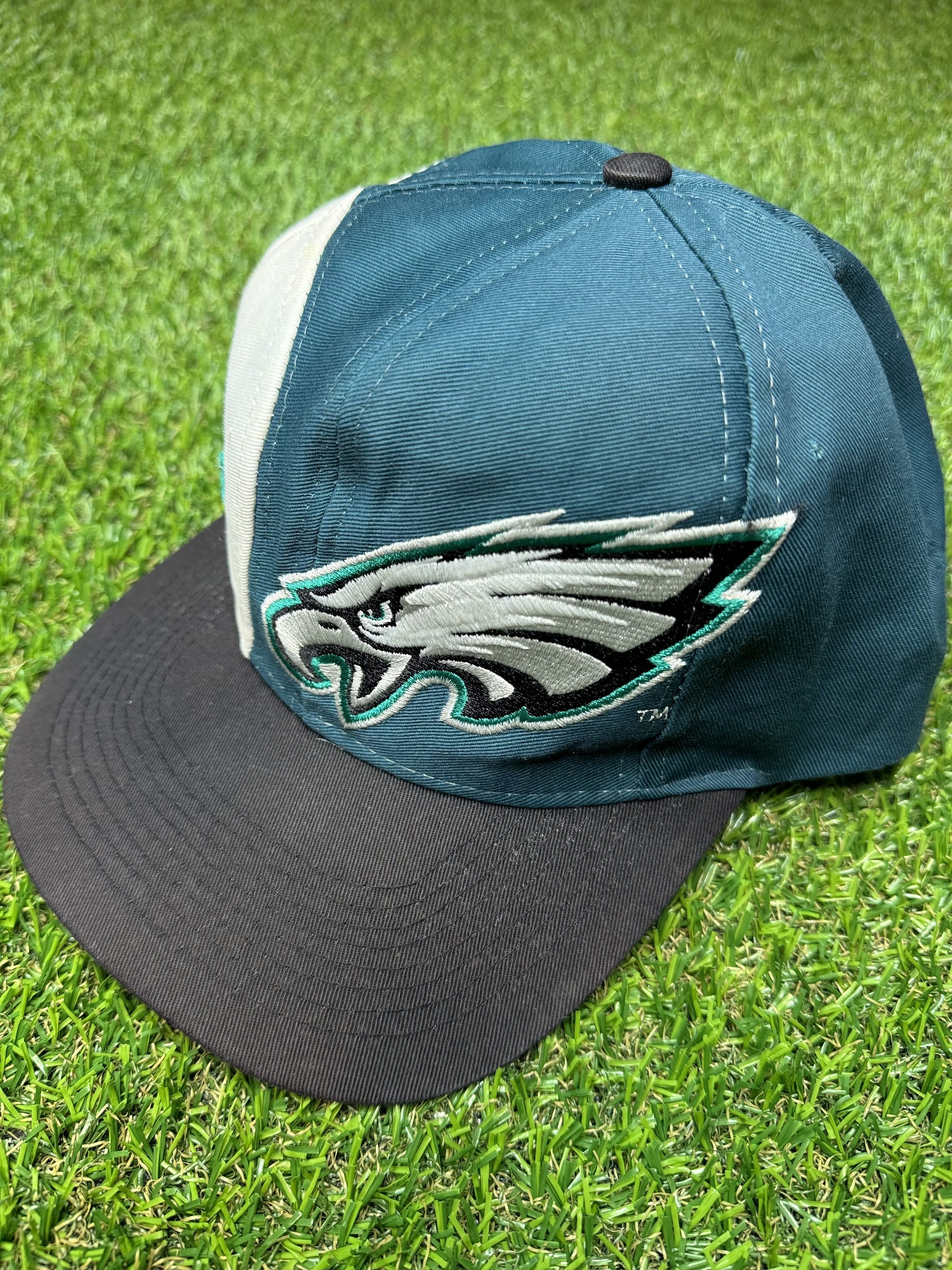 Logo 7 Philadelphia Eagles Split Panel Logo 7 Snapback Hat Size ONE SIZE - 2 Thumbnail