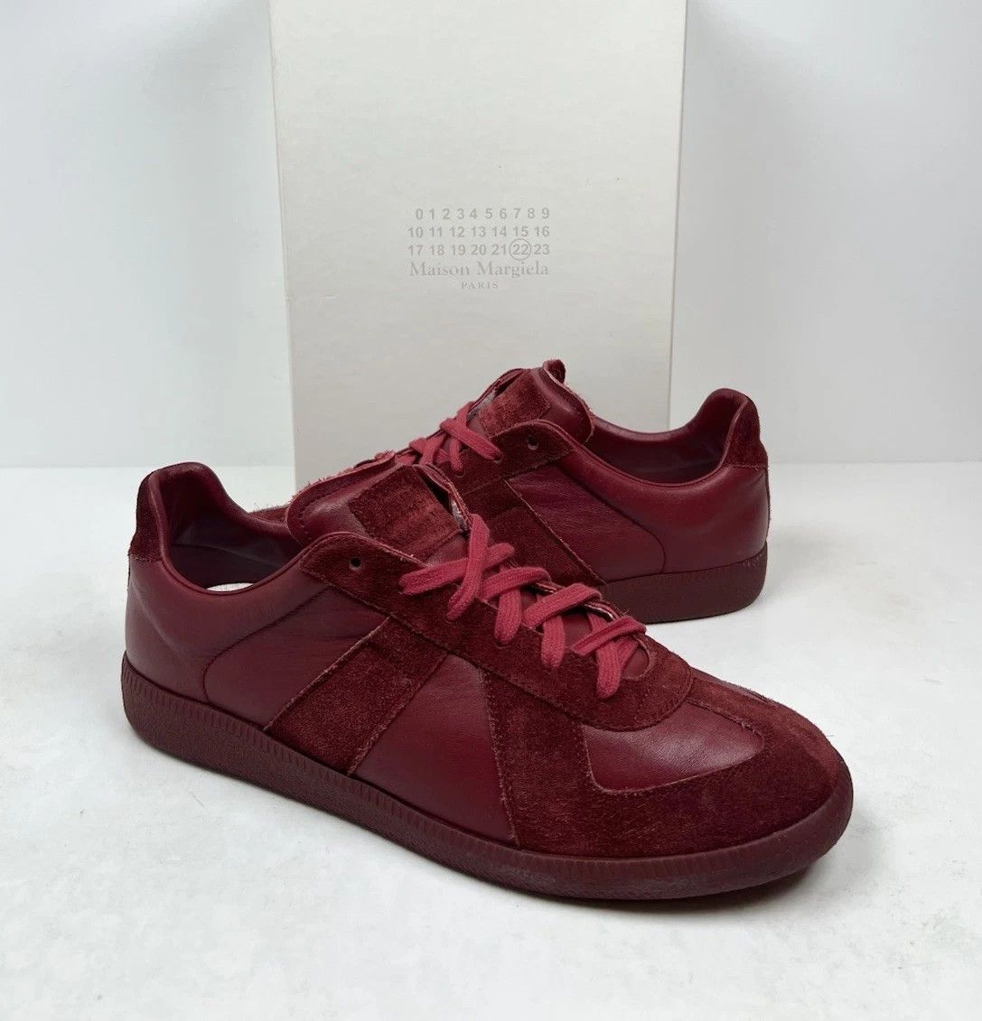 Maison Margiela GAT Replica Burgundy Red 10 43
