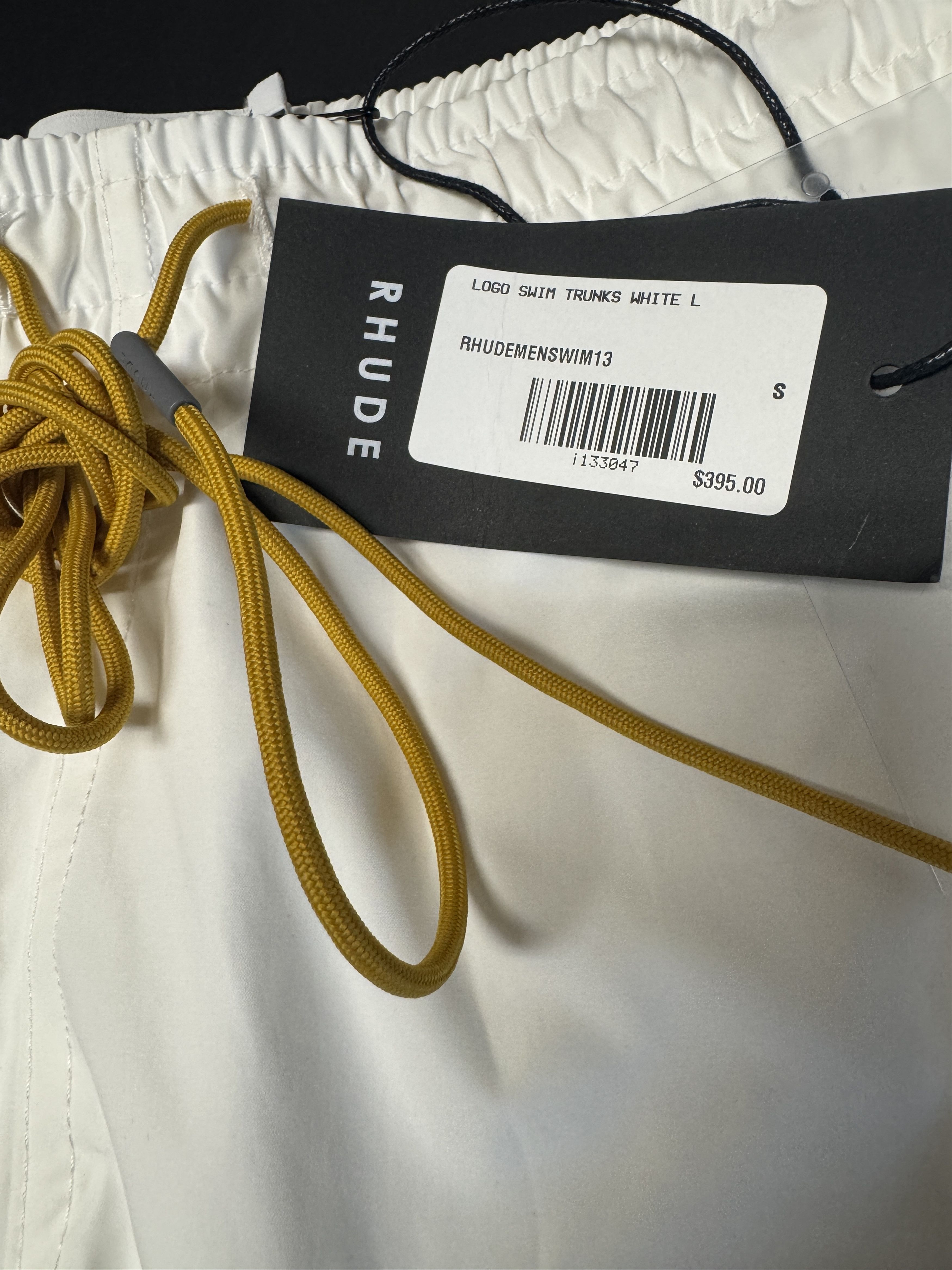 Rhude Rhude Scramble Logo Trunks White Size US 28 / EU 44 - 6 Thumbnail