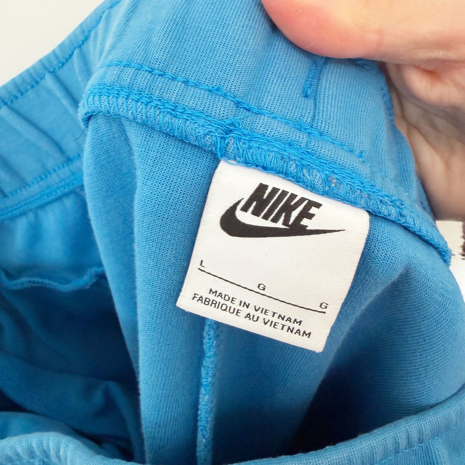 Nike Nike Tech Light Photo Blue Fleece Sweatpants Joggers Sz L Size US 32 / EU 48 - 6 Thumbnail