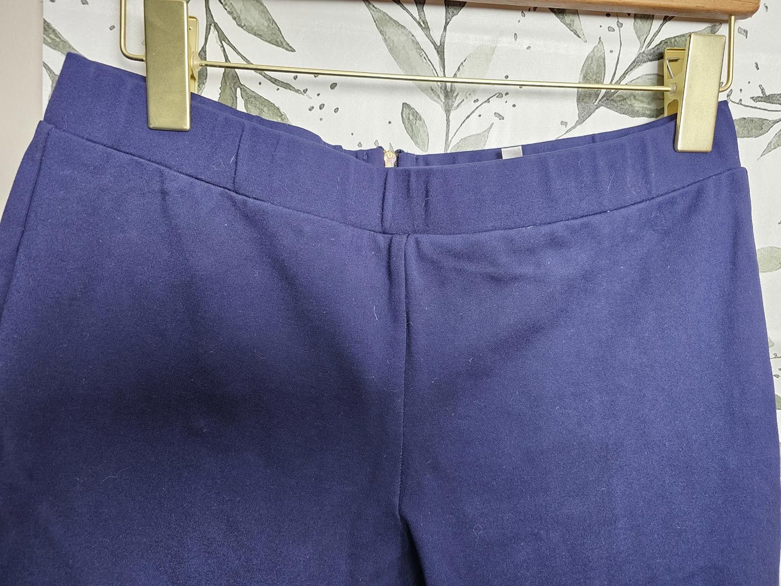 Other Julie Connally Pants Blue Womens Size M Capri Bakc Zipper Size 30" / US 8 / IT 44 - 4 Thumbnail